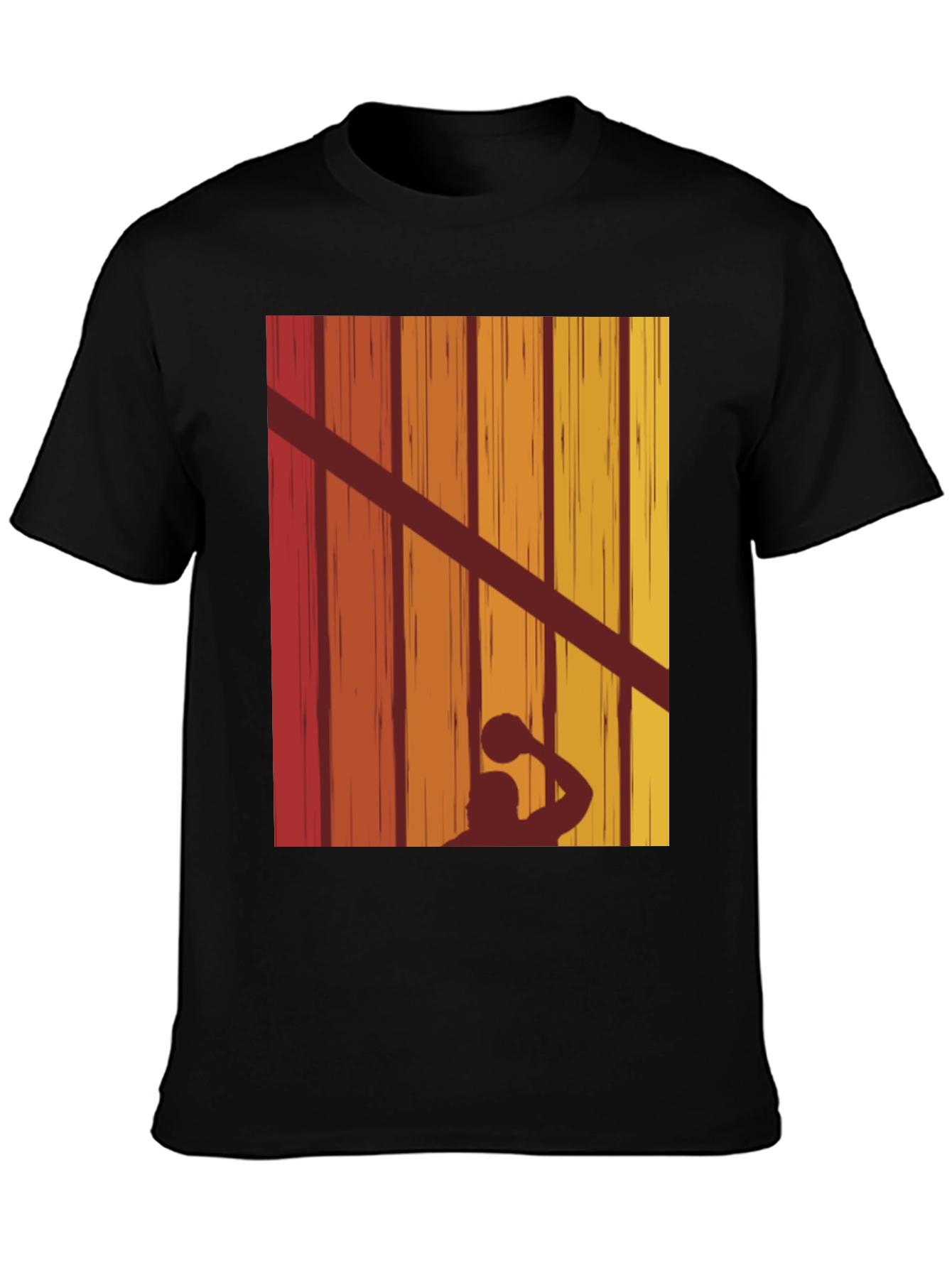 Retro Water Polo Player T-Shirt