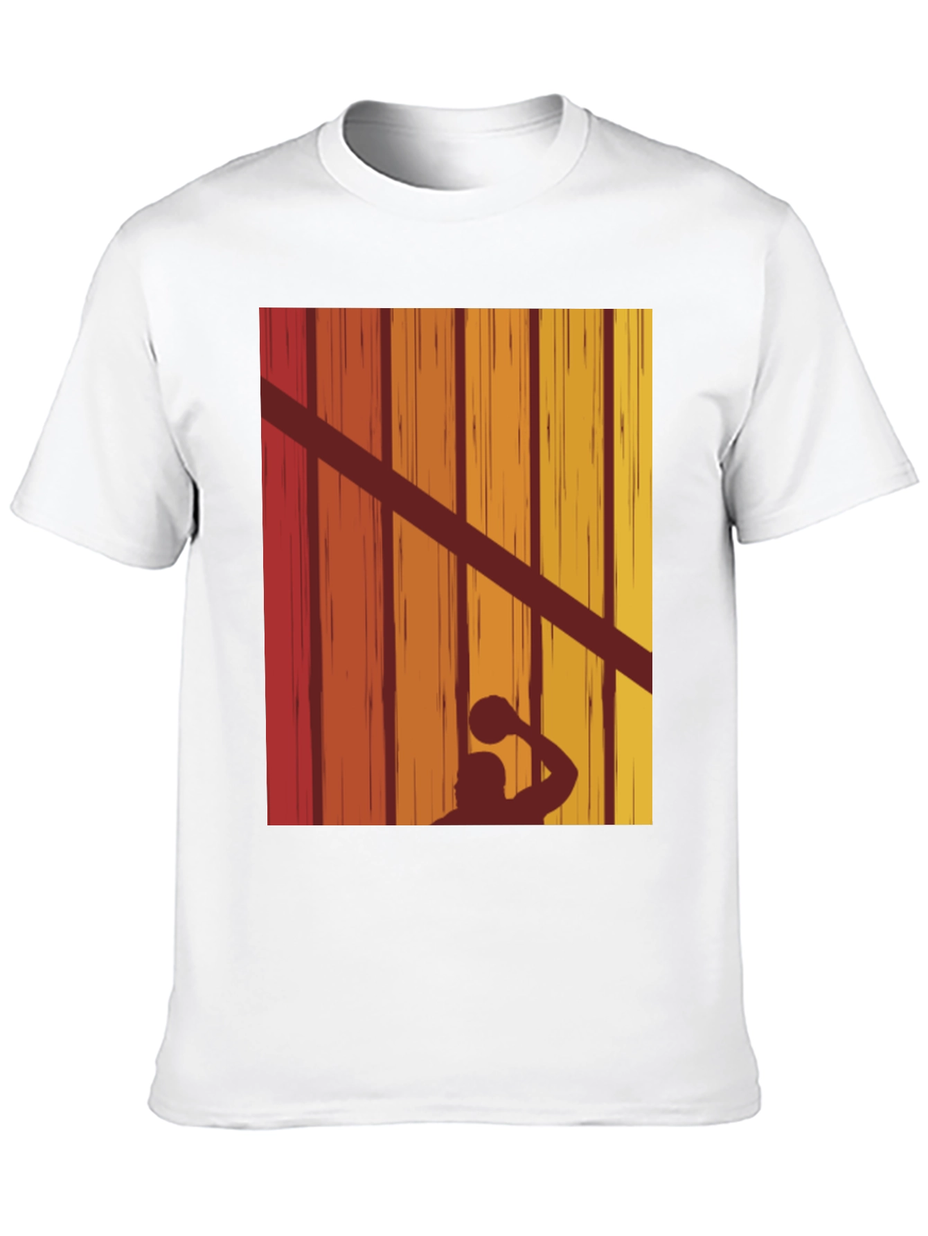 Retro Water Polo Player T-Shirt
