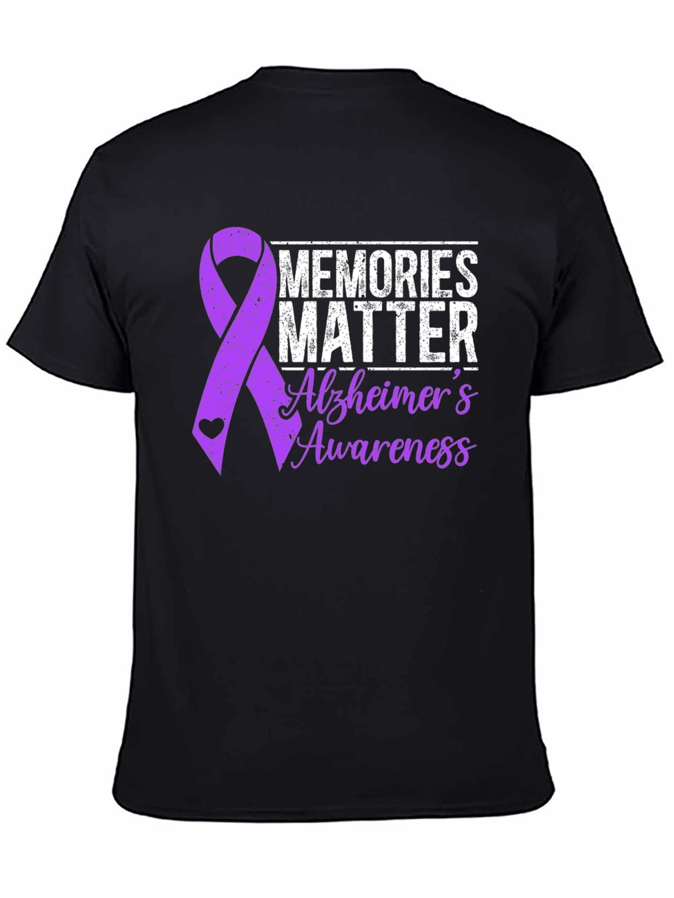 Alzheimers Awareness Graphic T-Shirt
