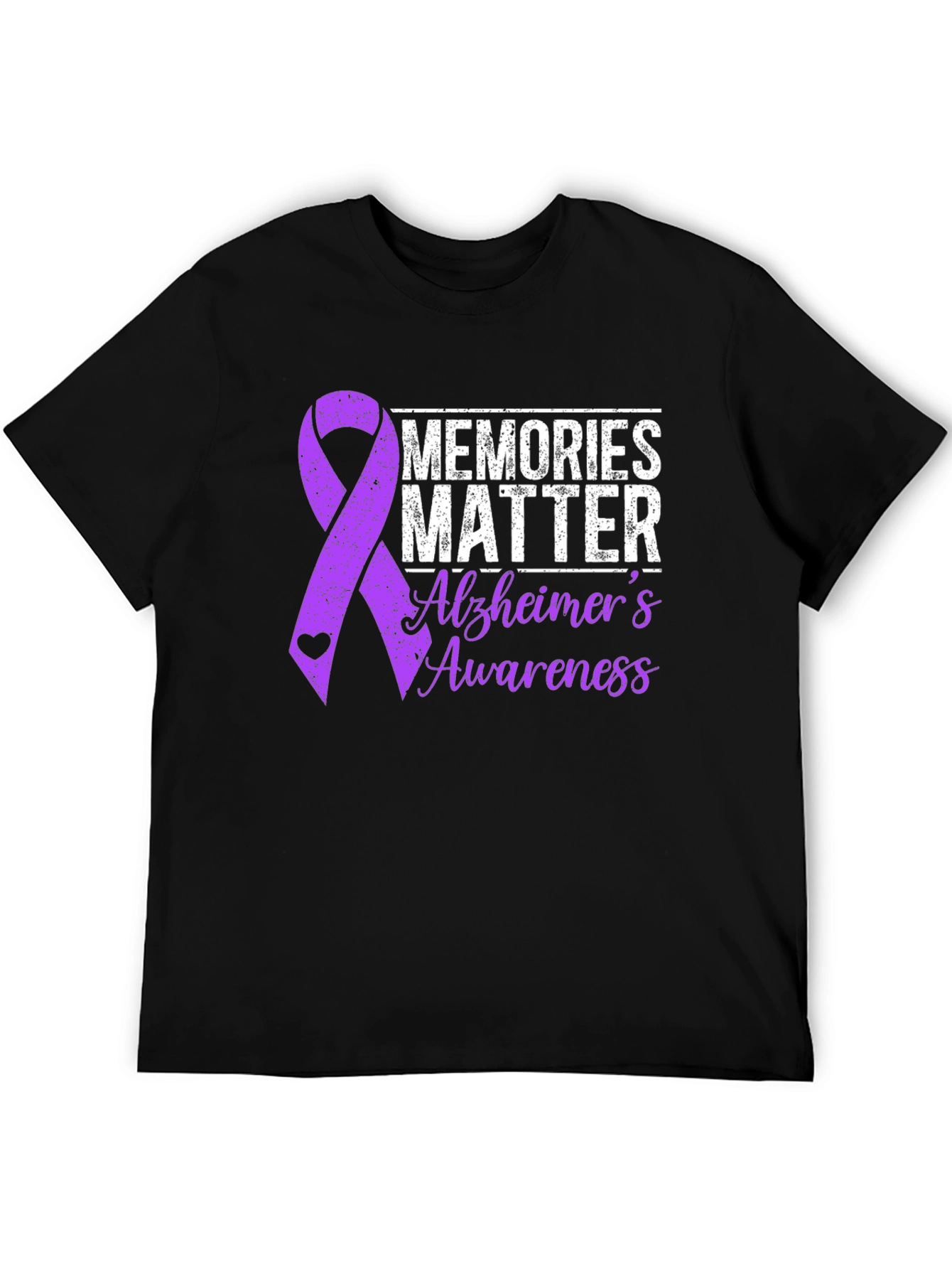 Alzheimers Awareness Graphic T-Shirt