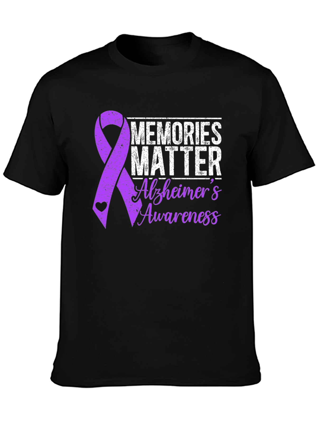 Alzheimers Awareness Graphic T-Shirt