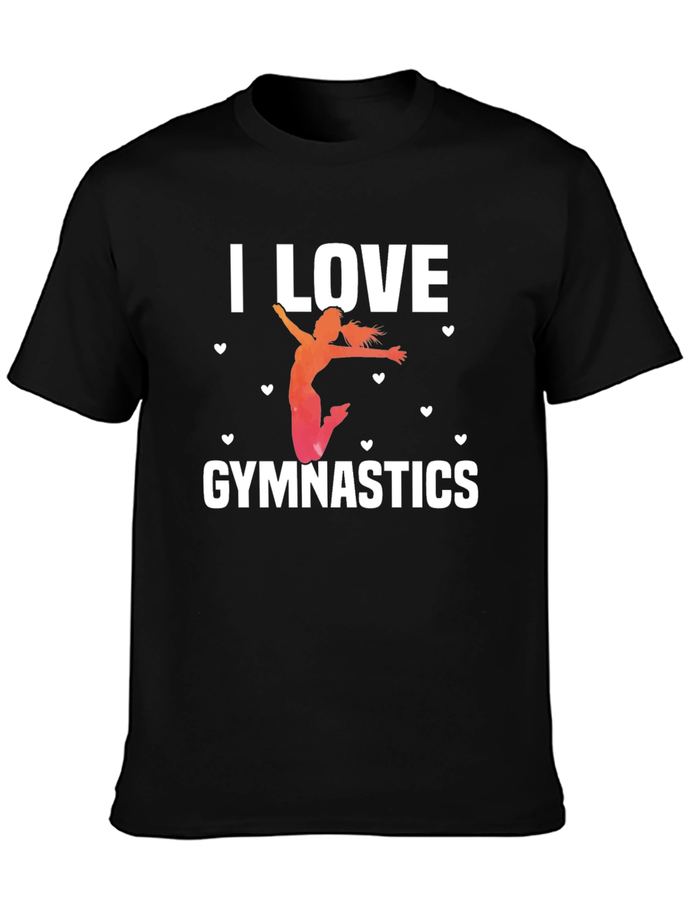 I Love Gymnastics Graphic T-Shirt