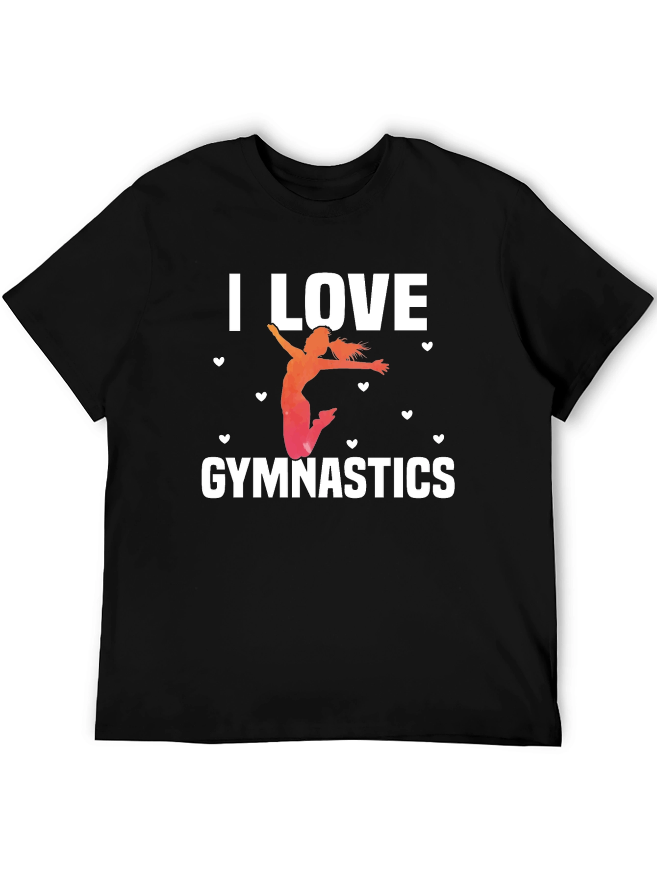 I Love Gymnastics Graphic T-Shirt