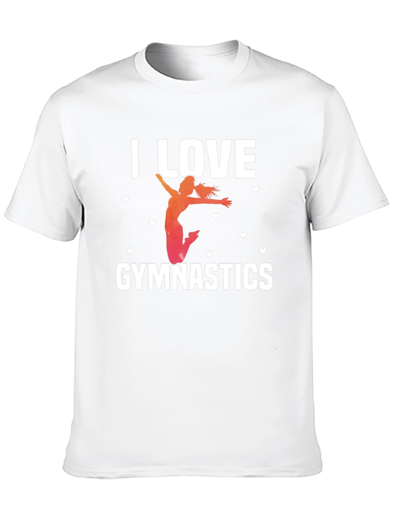 I Love Gymnastics Graphic T-Shirt