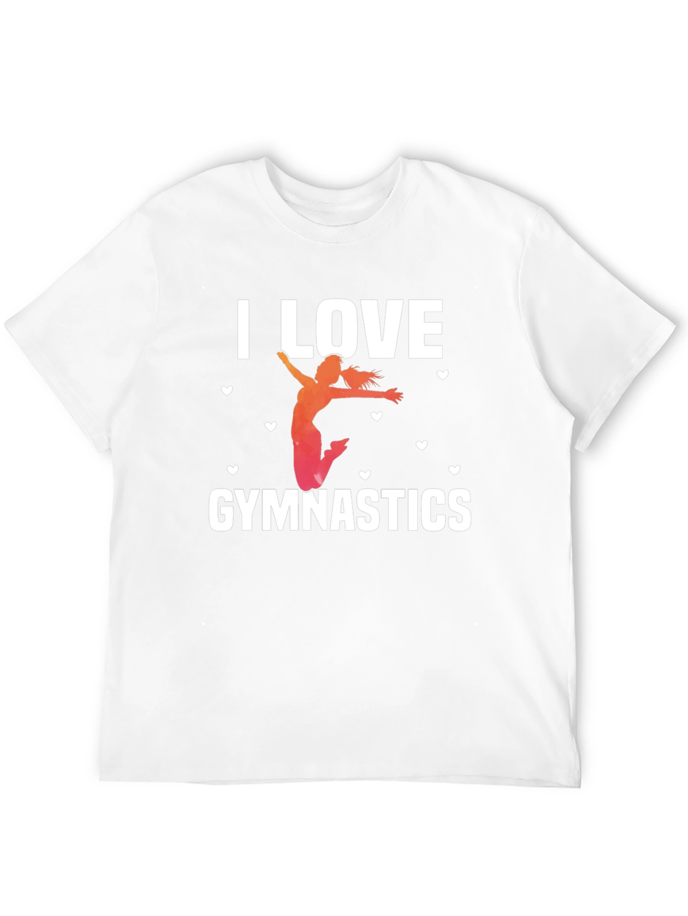 I Love Gymnastics Graphic T-Shirt
