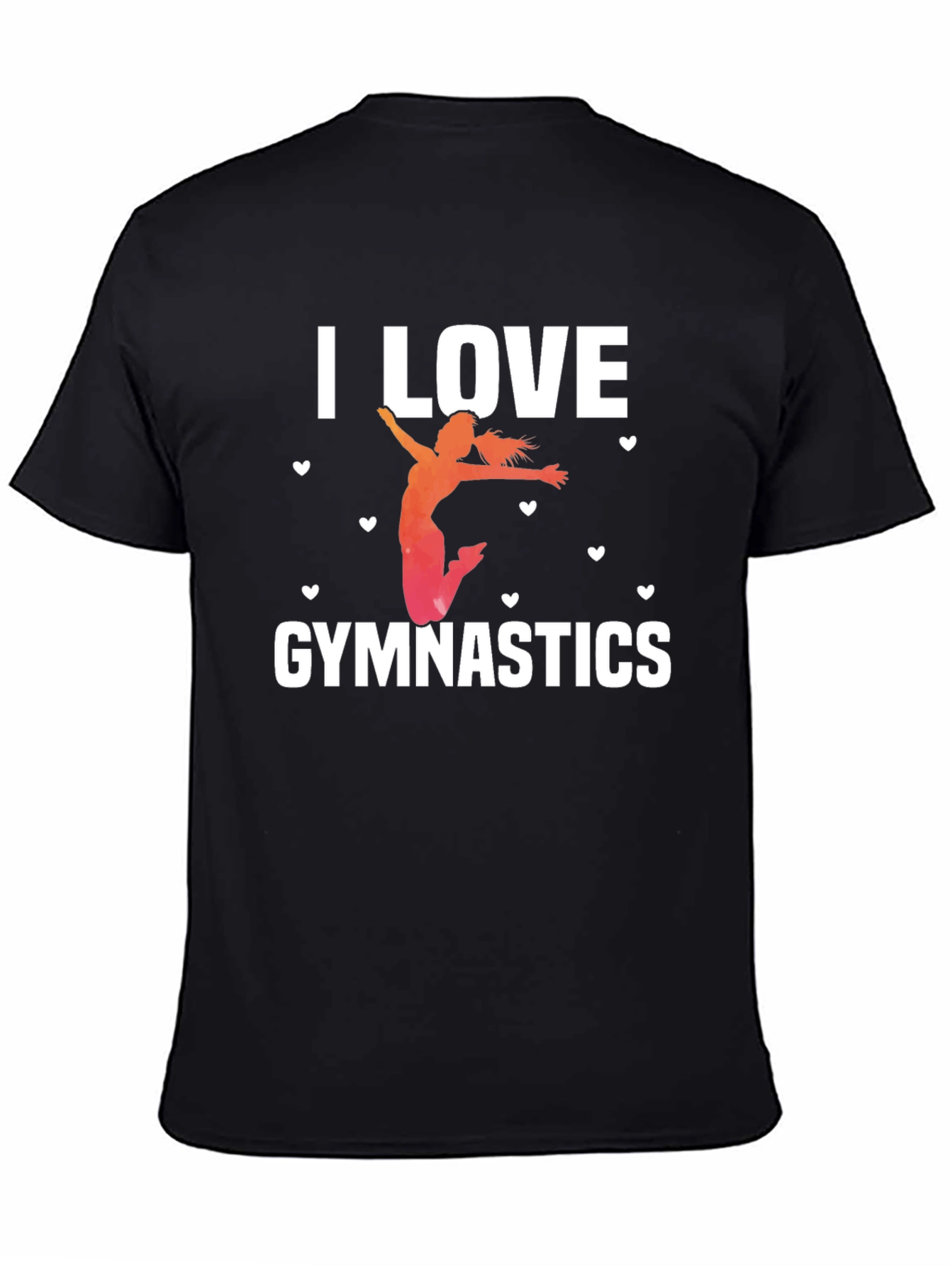 I Love Gymnastics Graphic T-Shirt