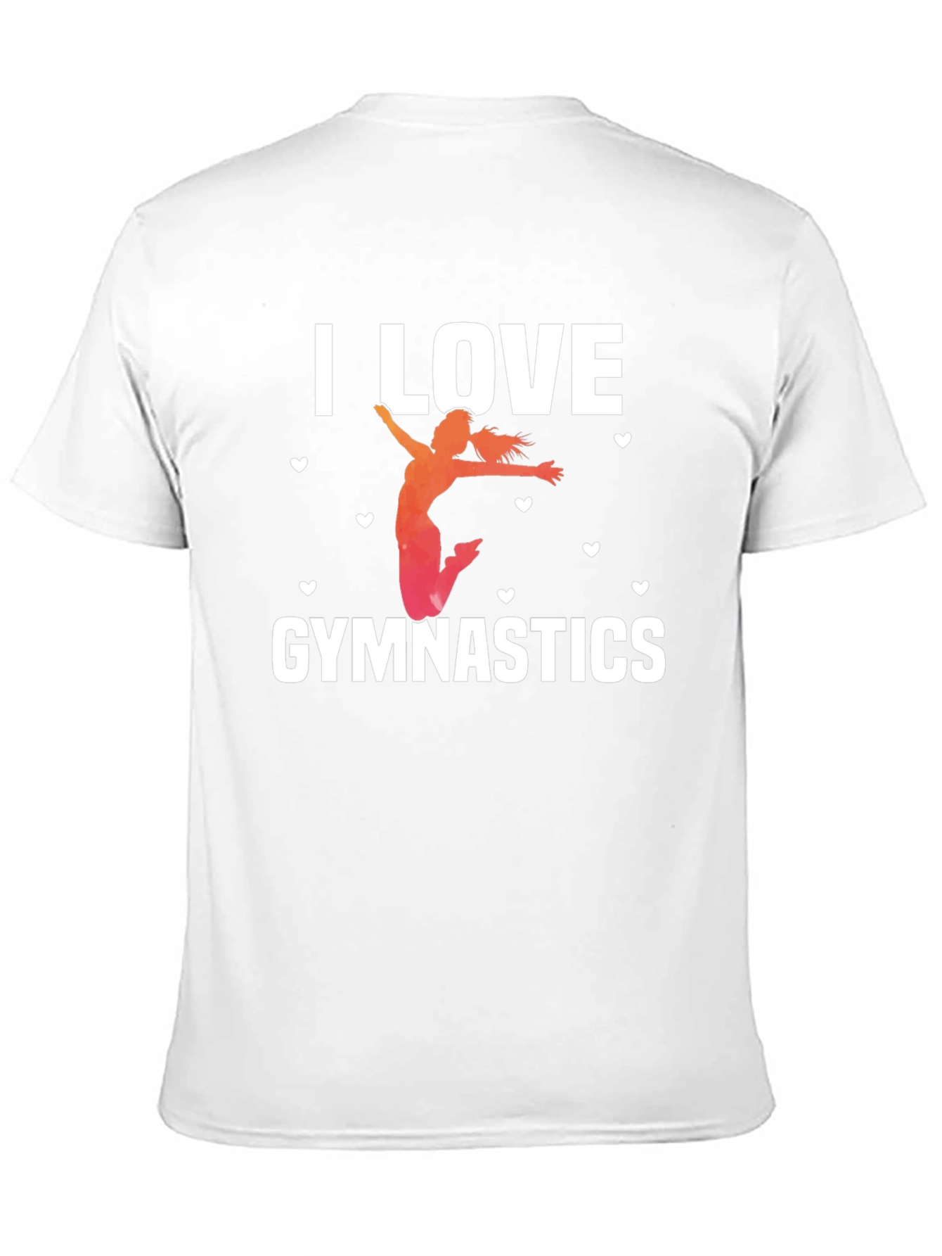 I Love Gymnastics Graphic T-Shirt