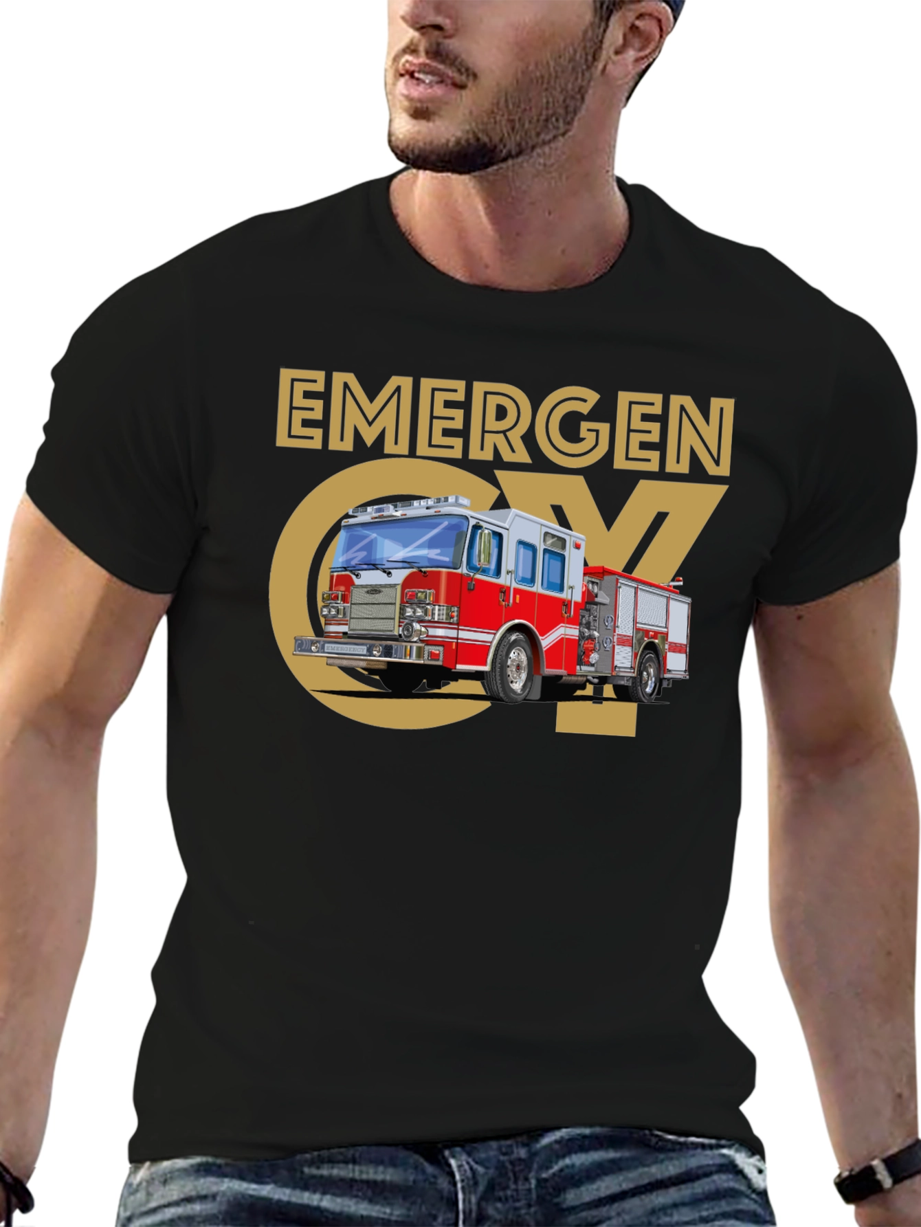 Emergency Vehicle Graphic Tee
