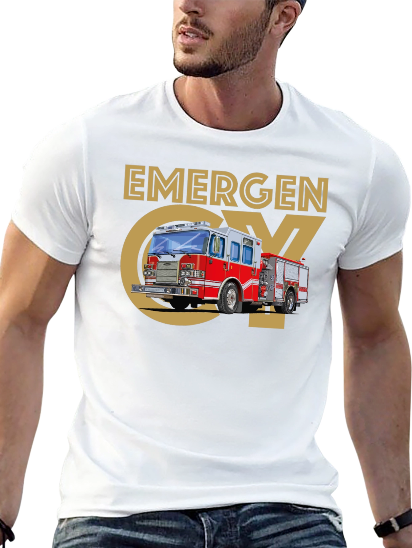 Emergency Vehicle Graphic Tee