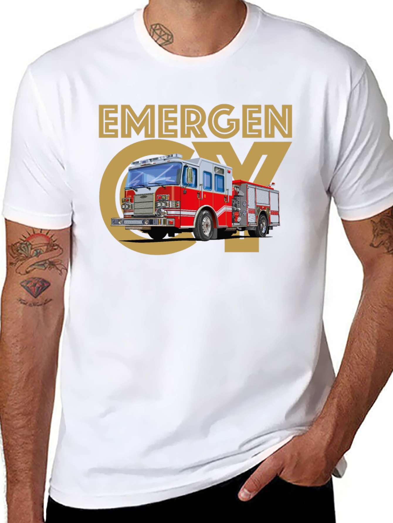 Emergency Vehicle Graphic Tee