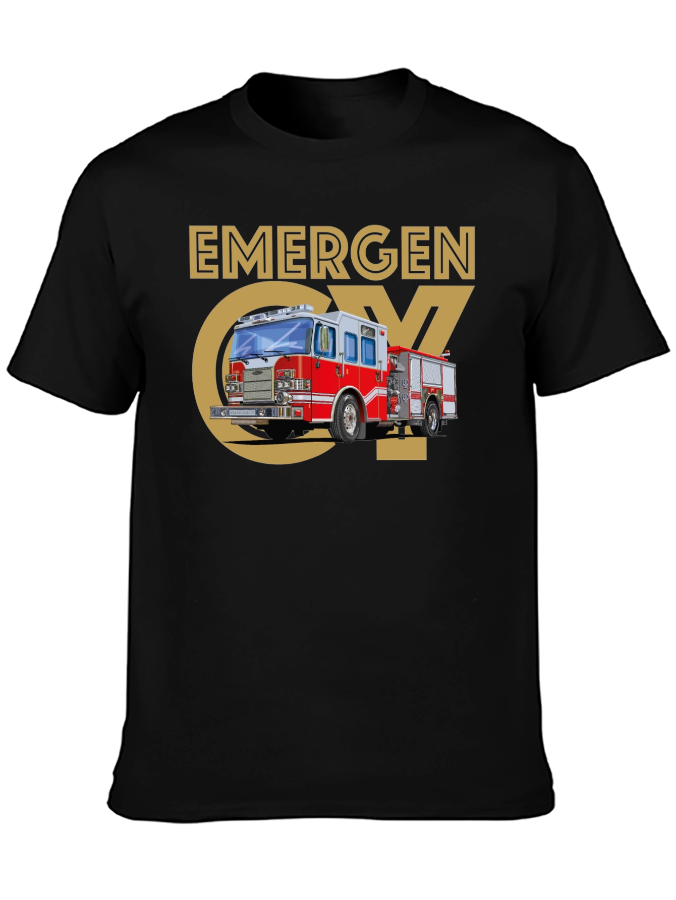 Emergency Vehicle Graphic Tee
