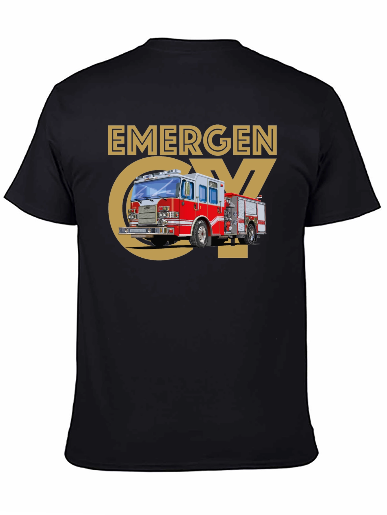 Emergency Vehicle Graphic Tee
