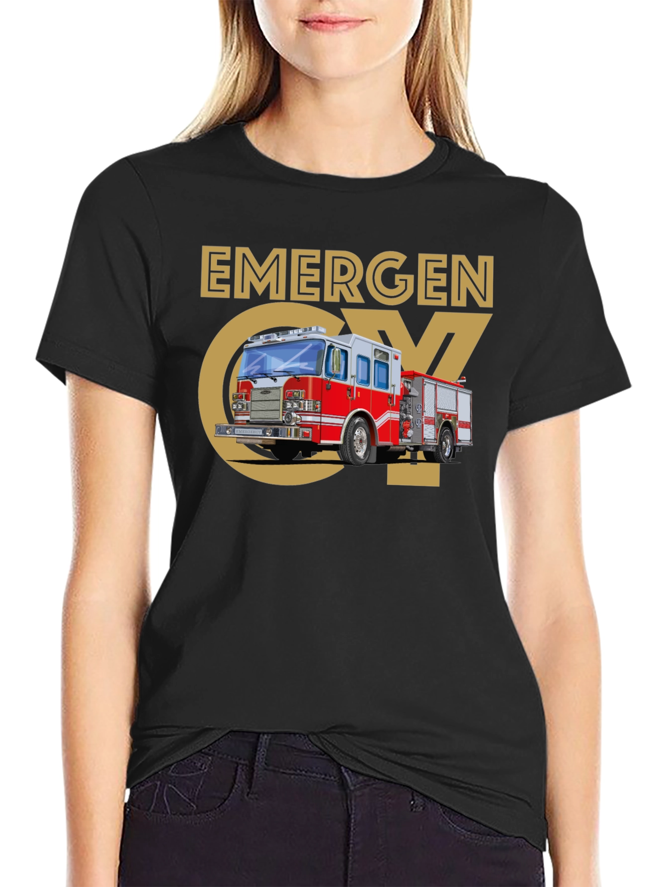Emergency Vehicle Graphic Tee