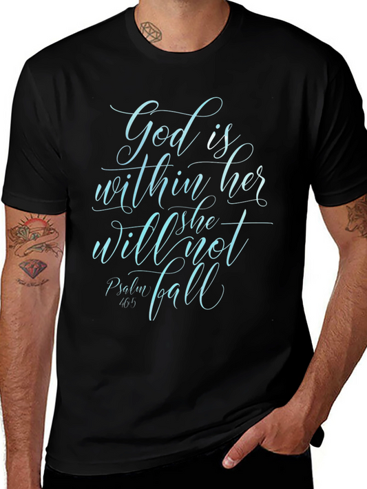 Faith-Inspired Graphic Tee - God Within Her