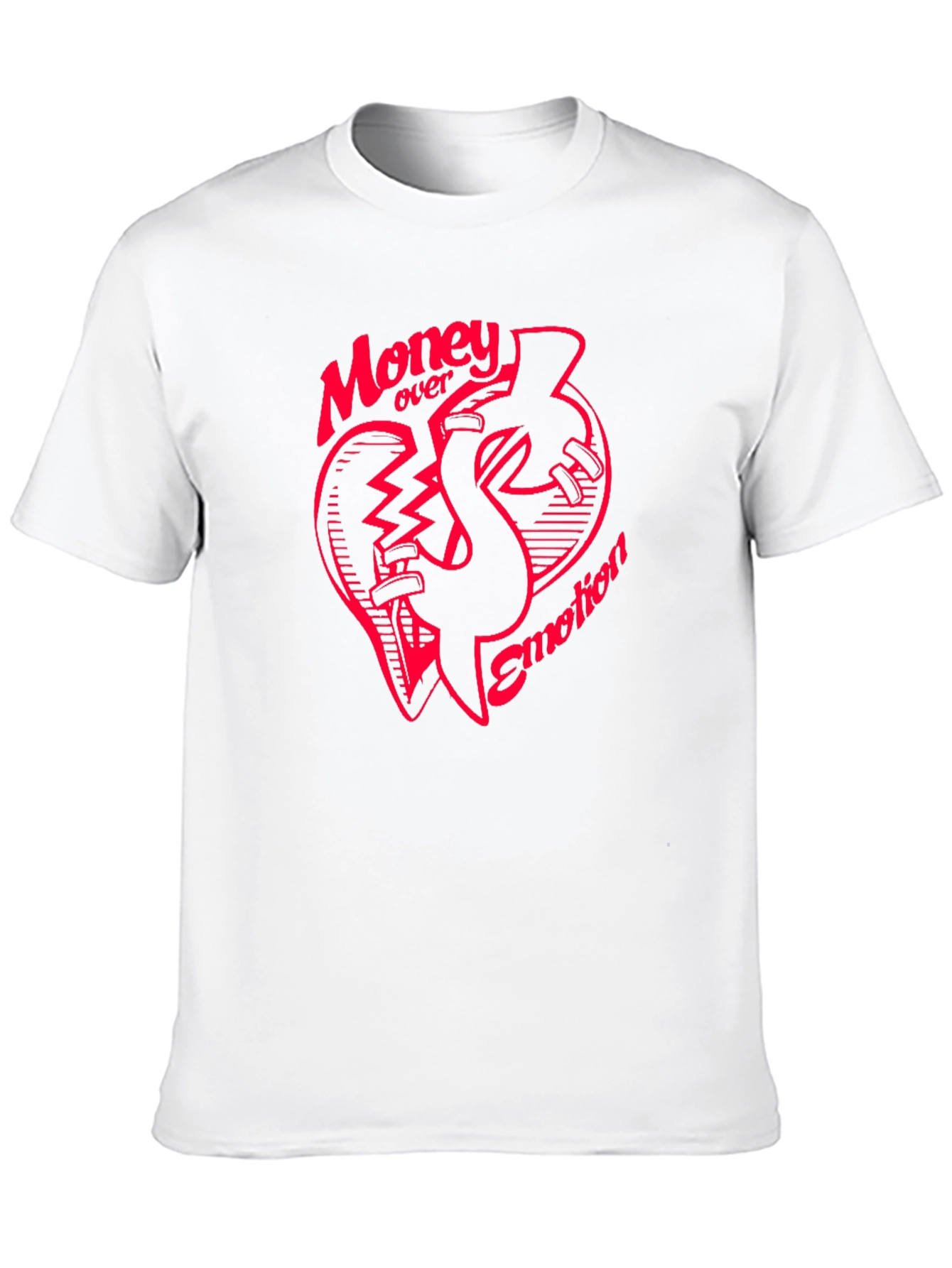 Money Over Emotion Graphic Tee