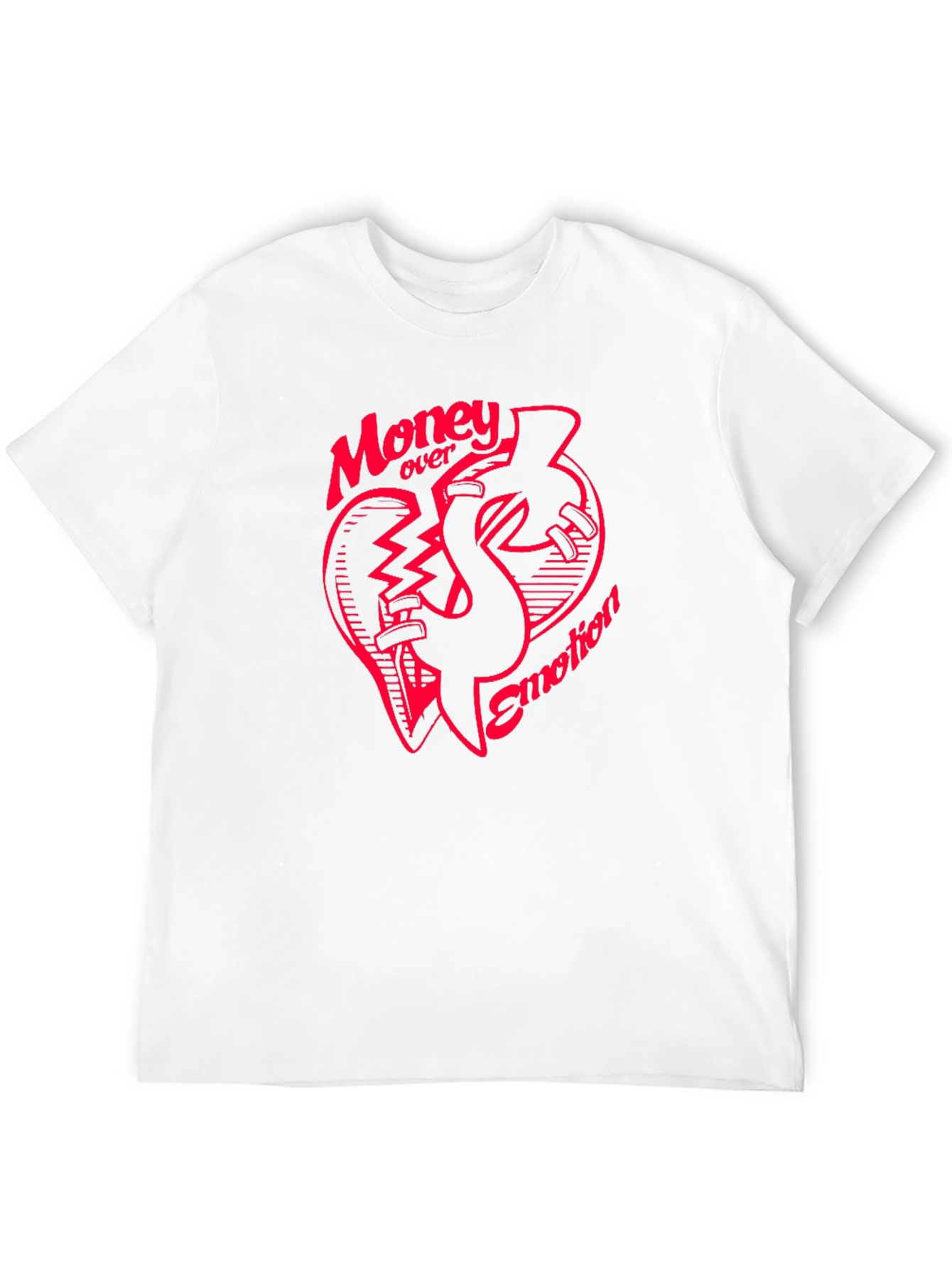 Money Over Emotion Graphic Tee