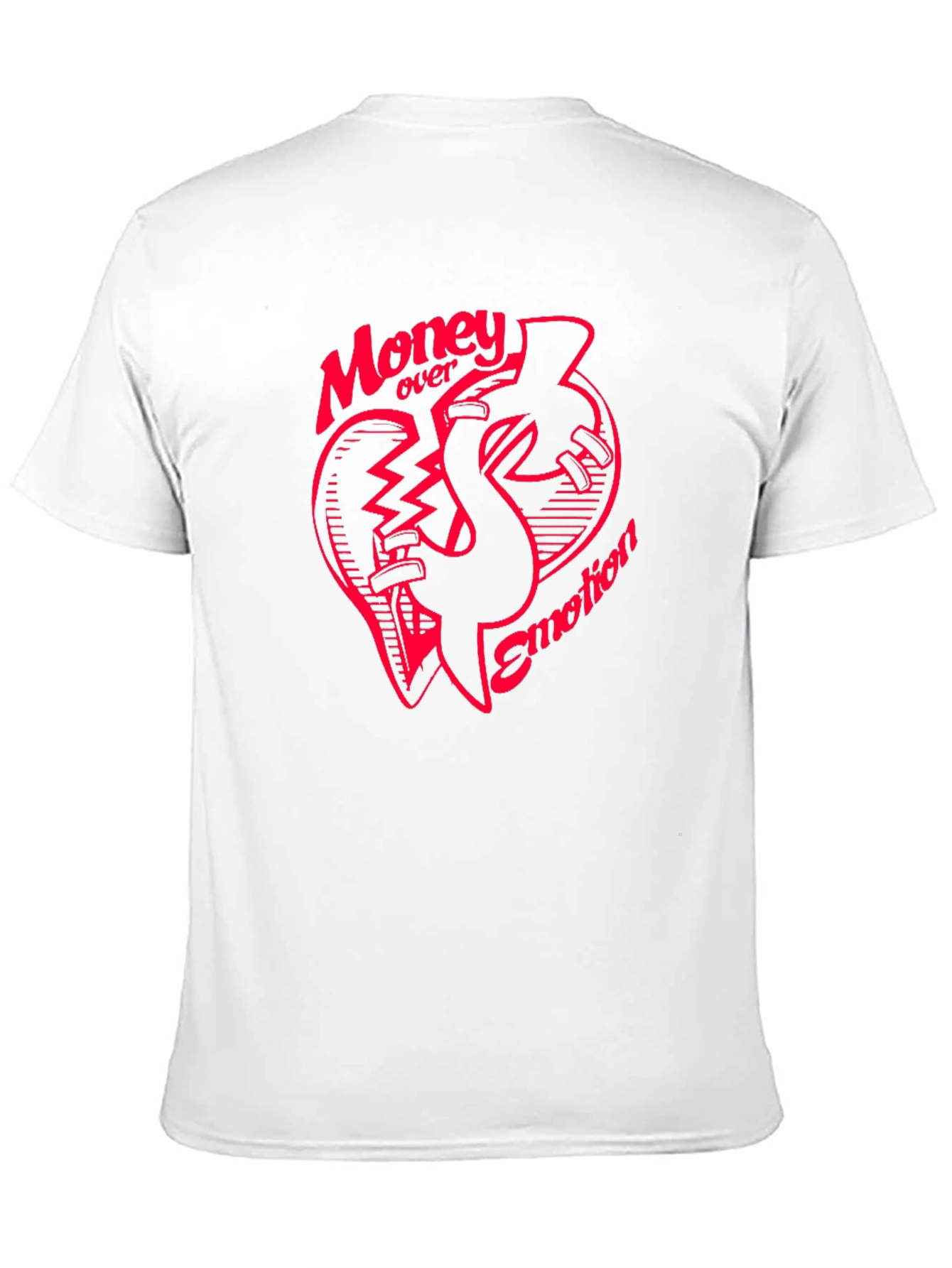 Money Over Emotion Graphic Tee