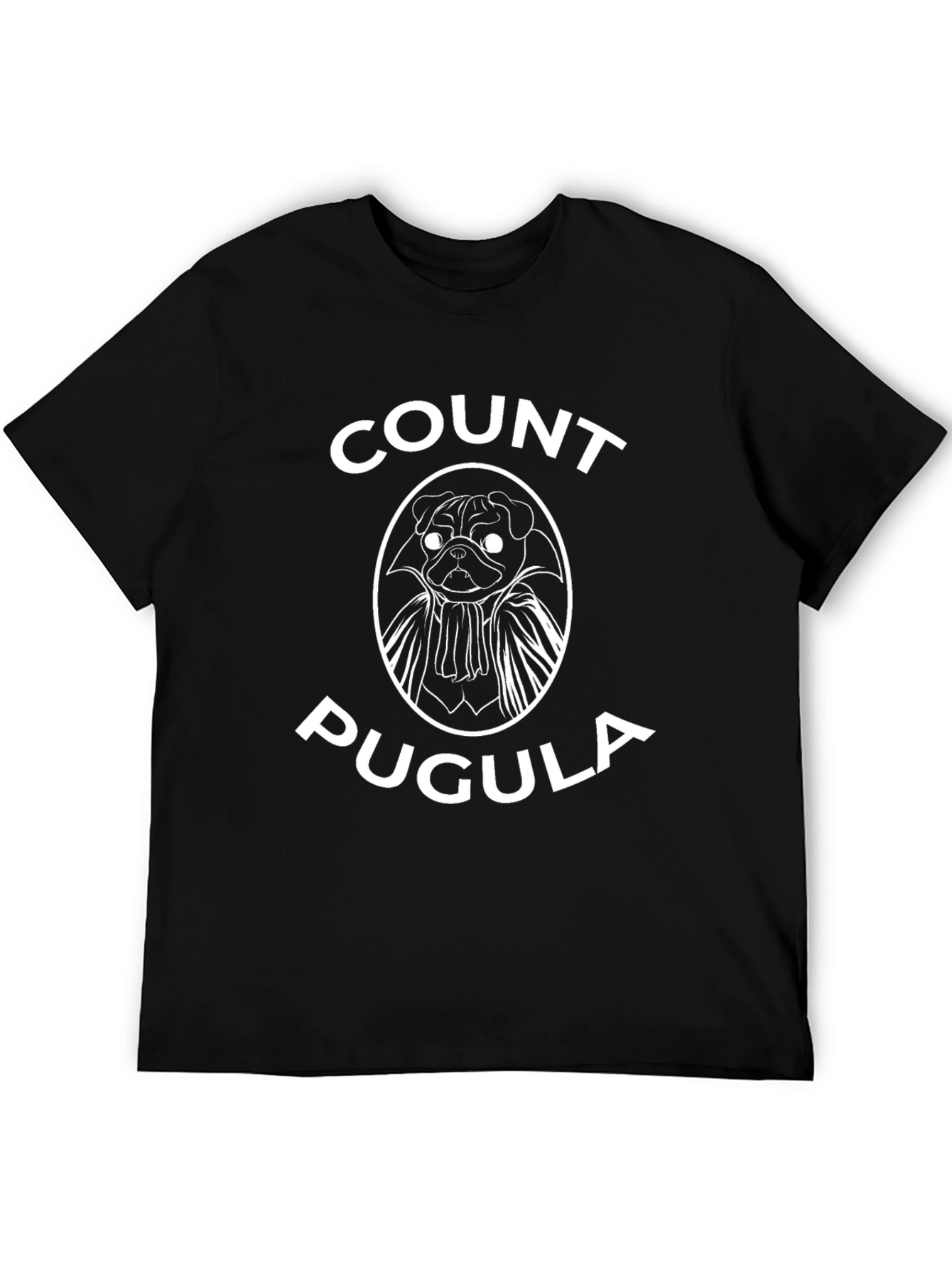 Count Pugula T-Shirt - Funny Pug Dracula Graphic Tee