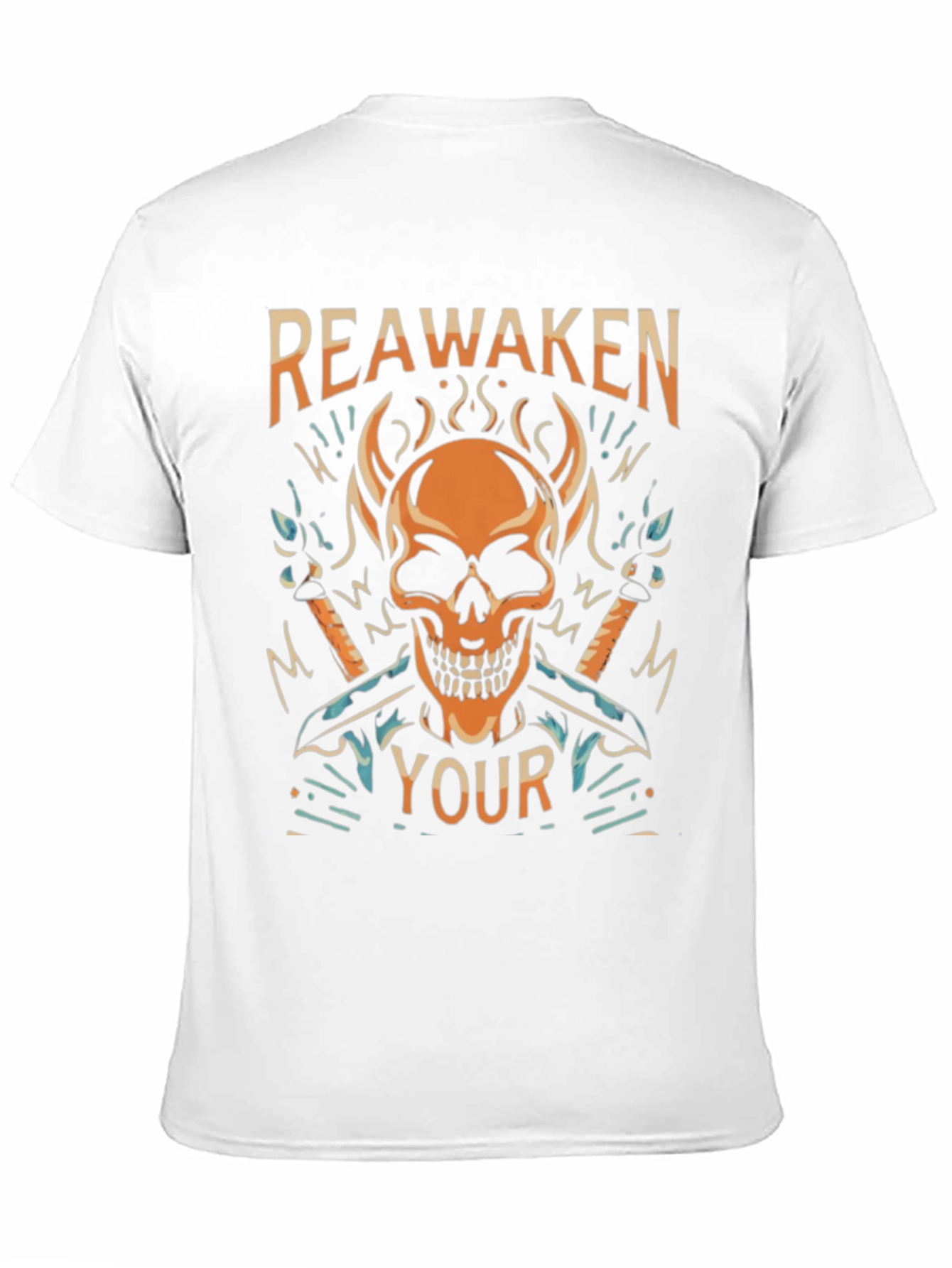 Reawaken Your Style: Skull Graphic Black T-Shirt