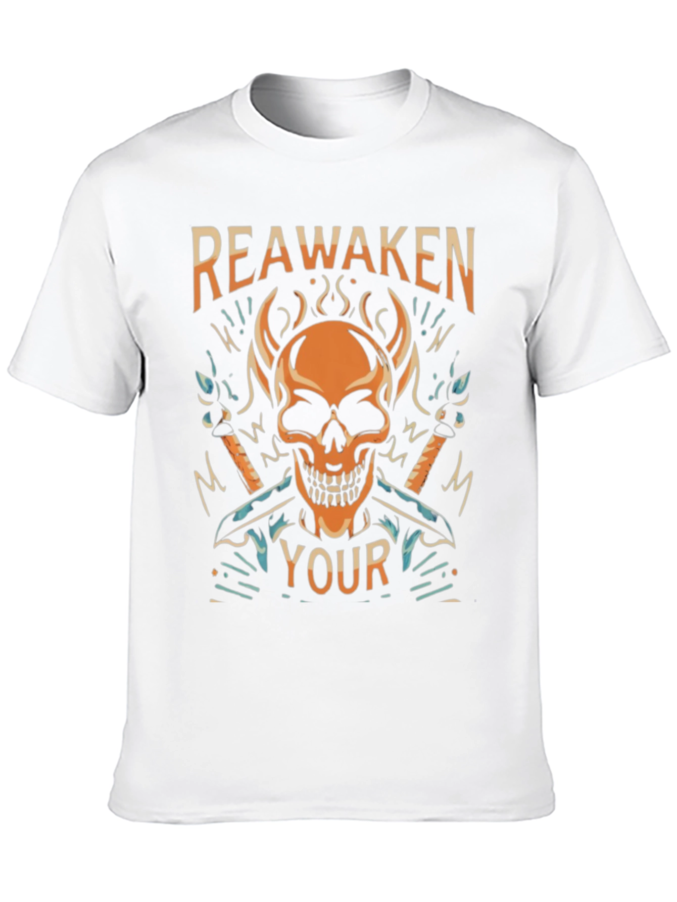 Reawaken Your Style: Skull Graphic Black T-Shirt