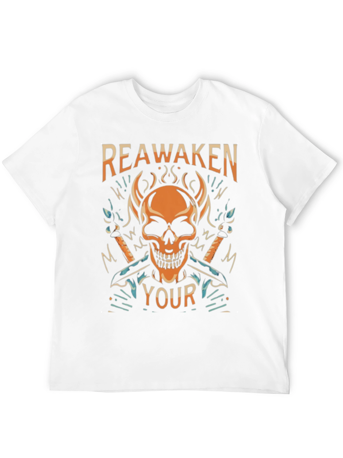 Reawaken Your Style: Skull Graphic Black T-Shirt