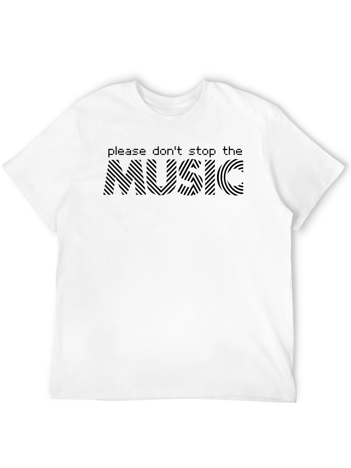 Please Dont Stop the Music Graphic T-Shirt