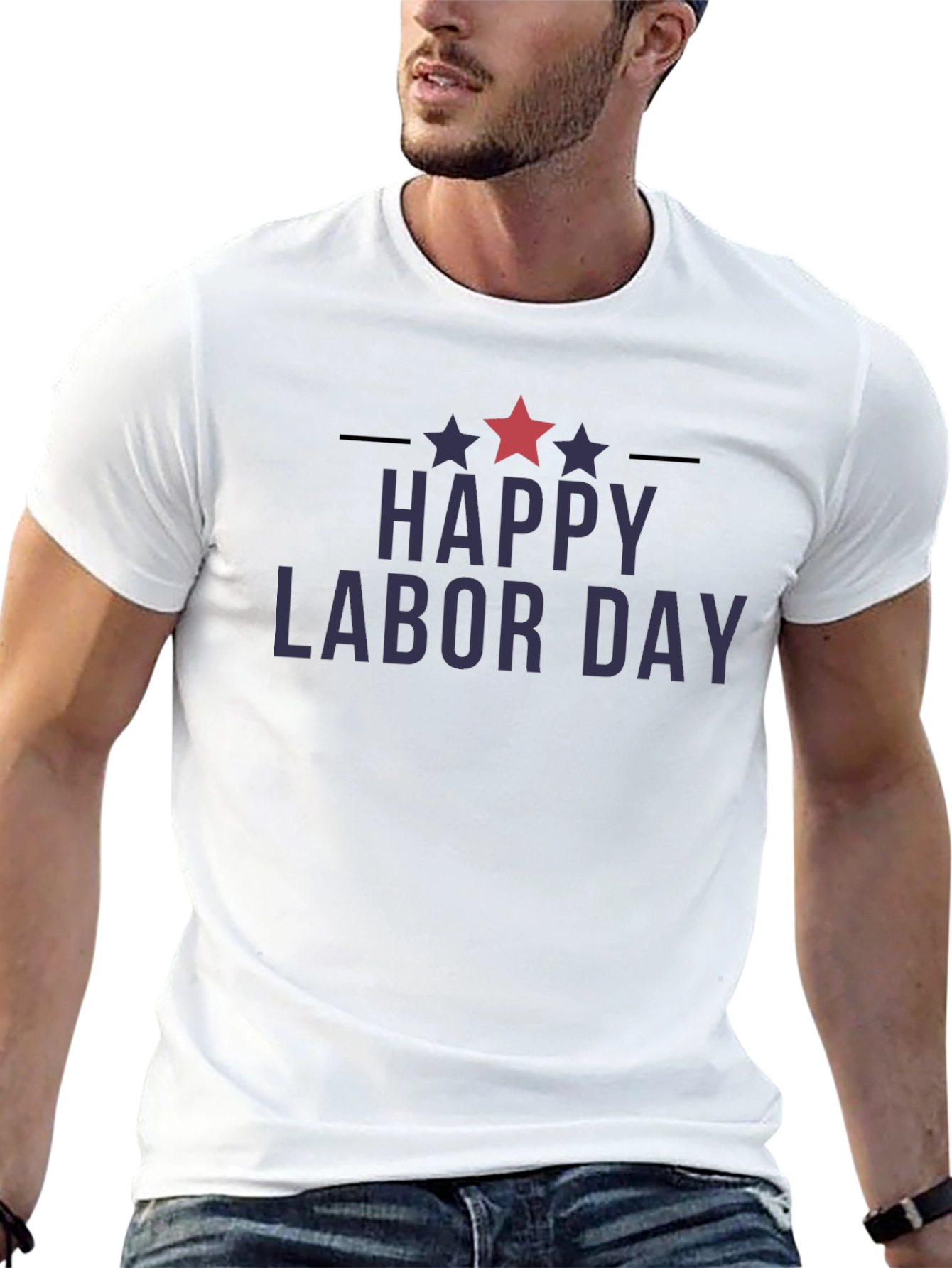 Happy Labor Day Graphic T-Shirt