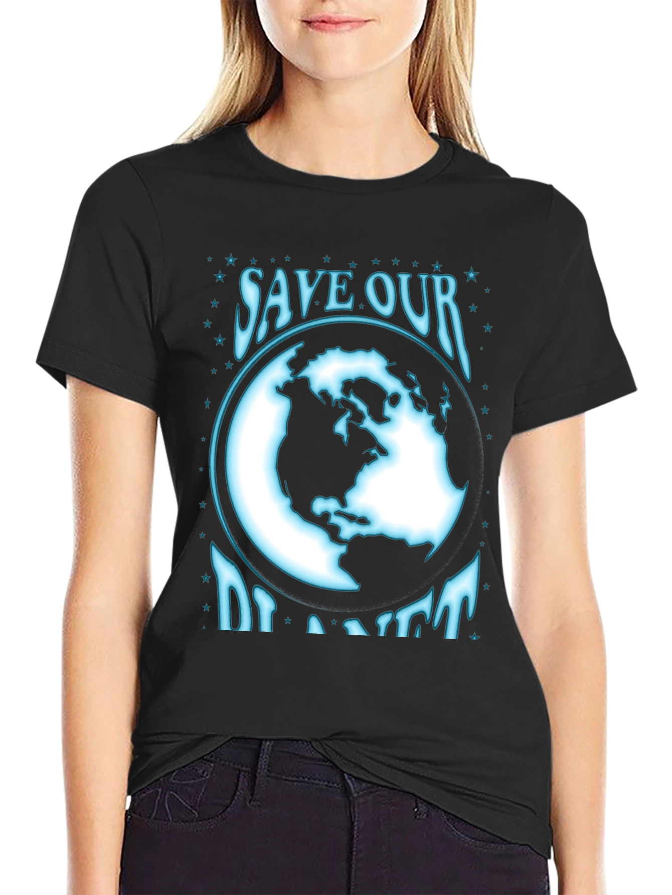 Save Our Planet Graphic T-Shirt