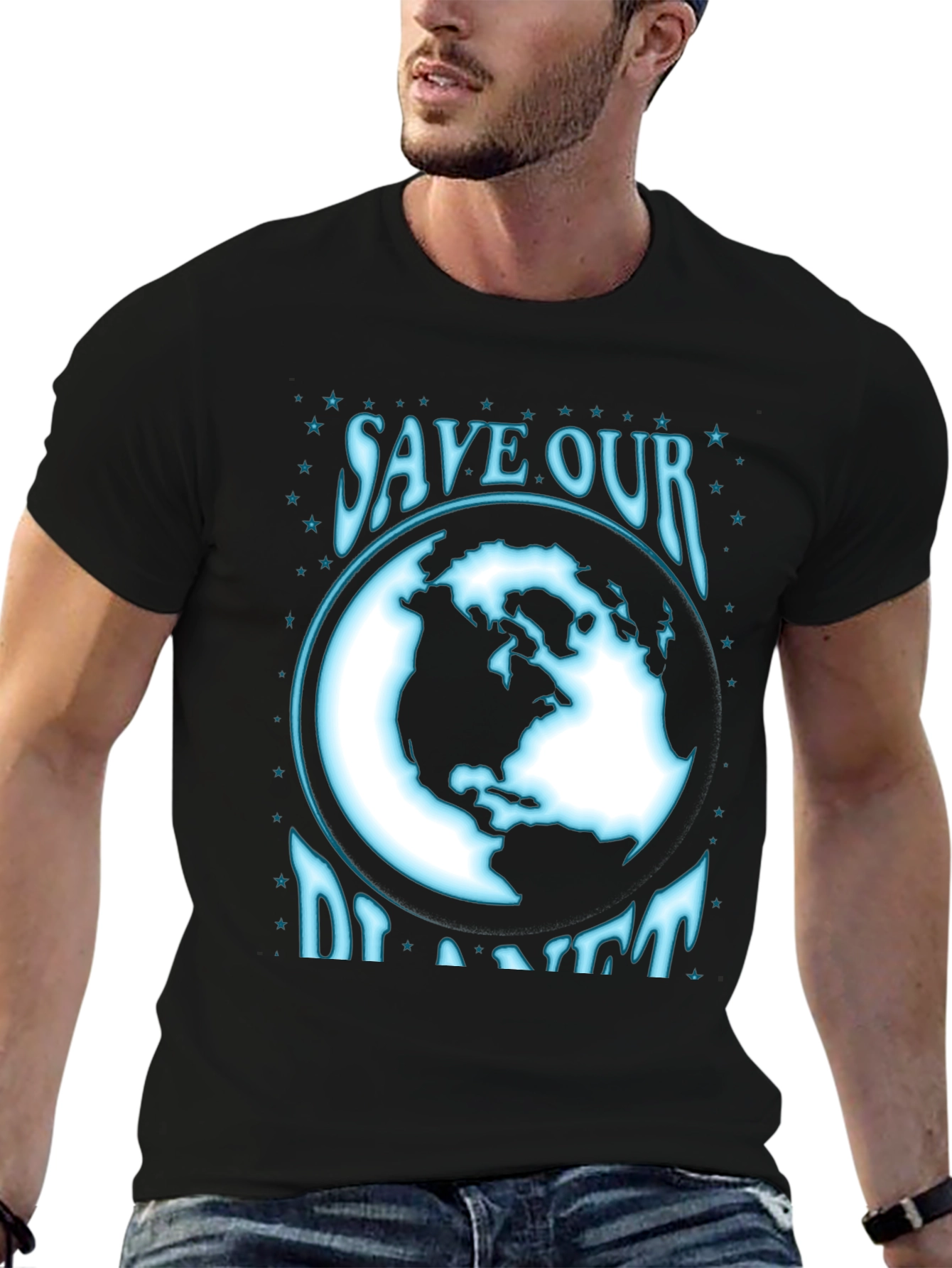 Save Our Planet Graphic T-Shirt