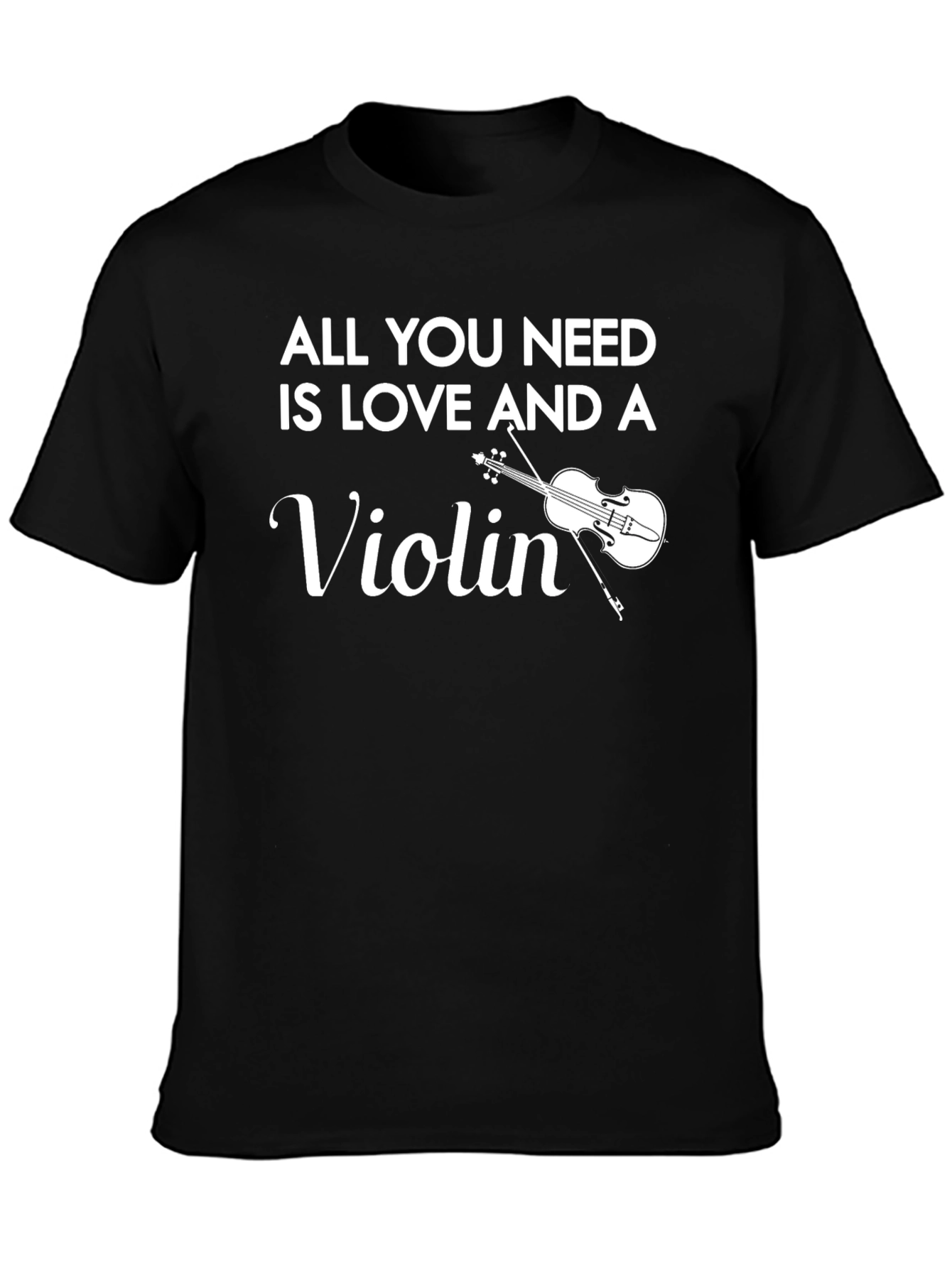 All You Need is Love & A Violin T-Shirt