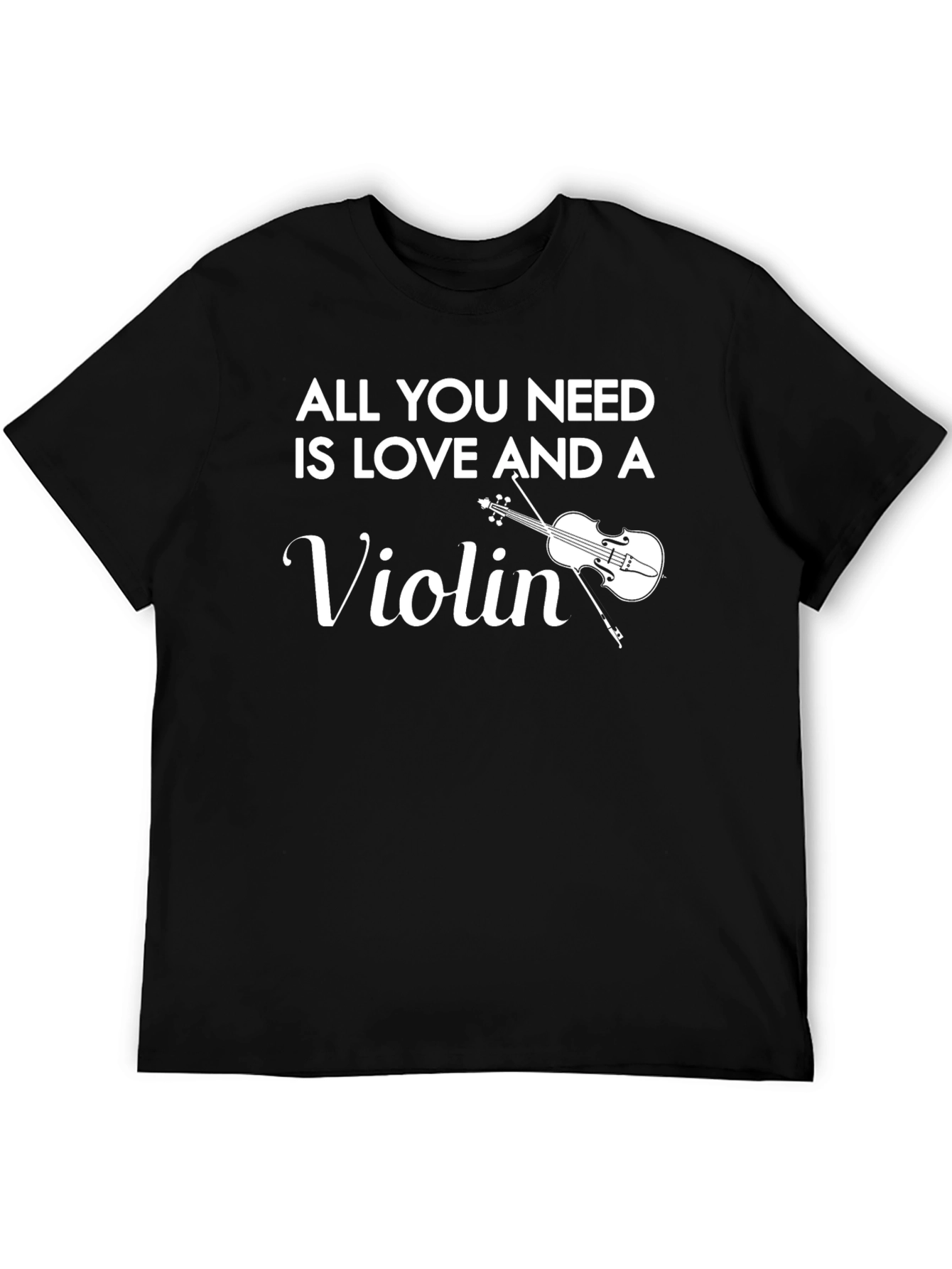 All You Need is Love & A Violin T-Shirt