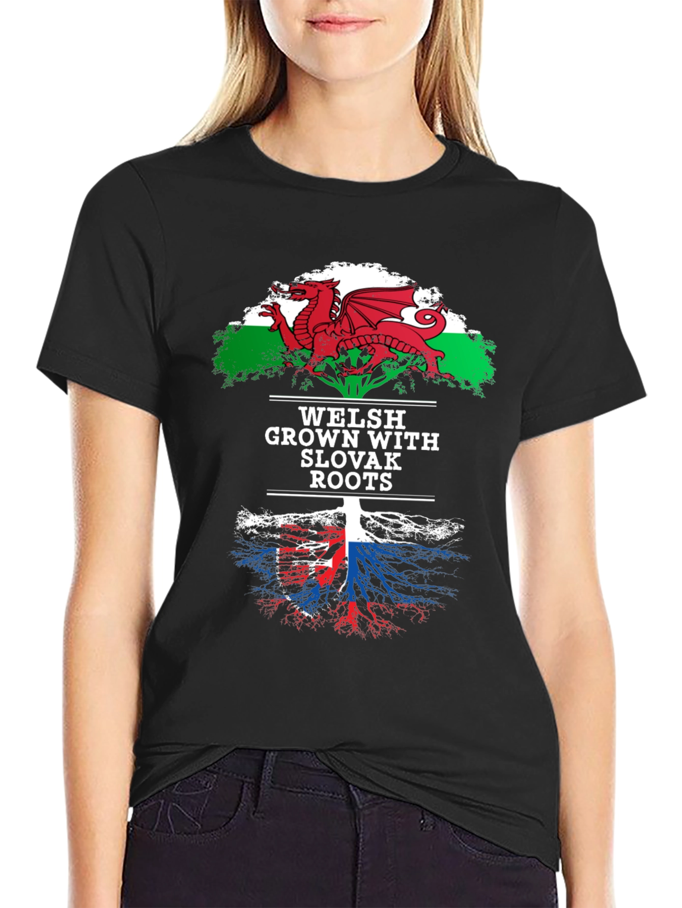 Welsh Slovak Roots T-Shirt