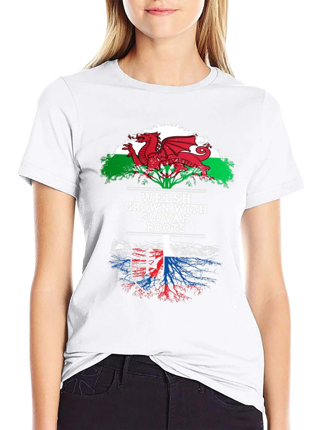 Welsh Slovak Roots T-Shirt