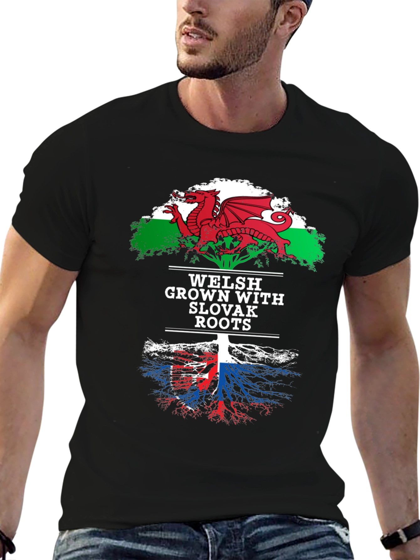Welsh Slovak Roots T-Shirt