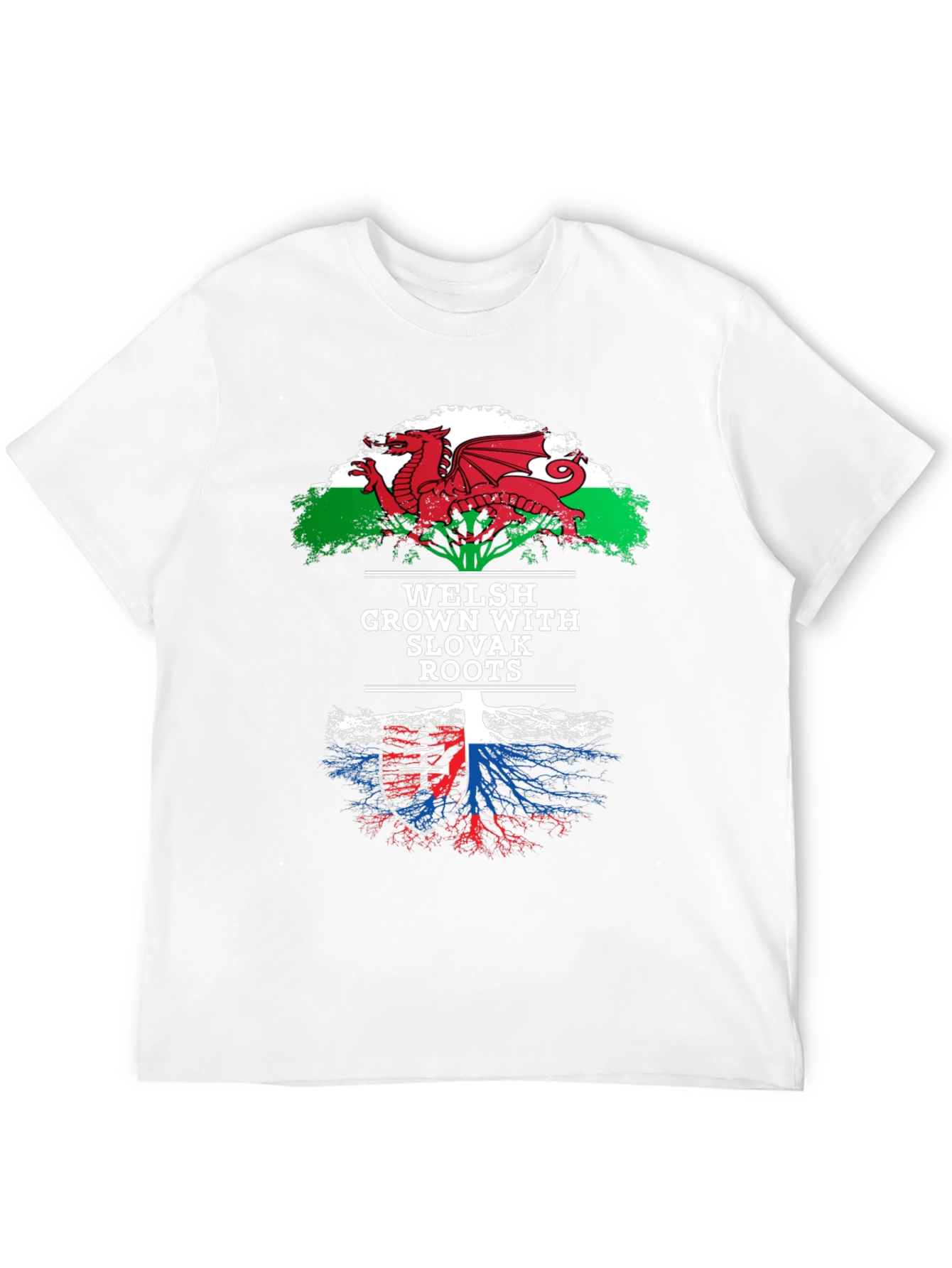 Welsh Slovak Roots T-Shirt