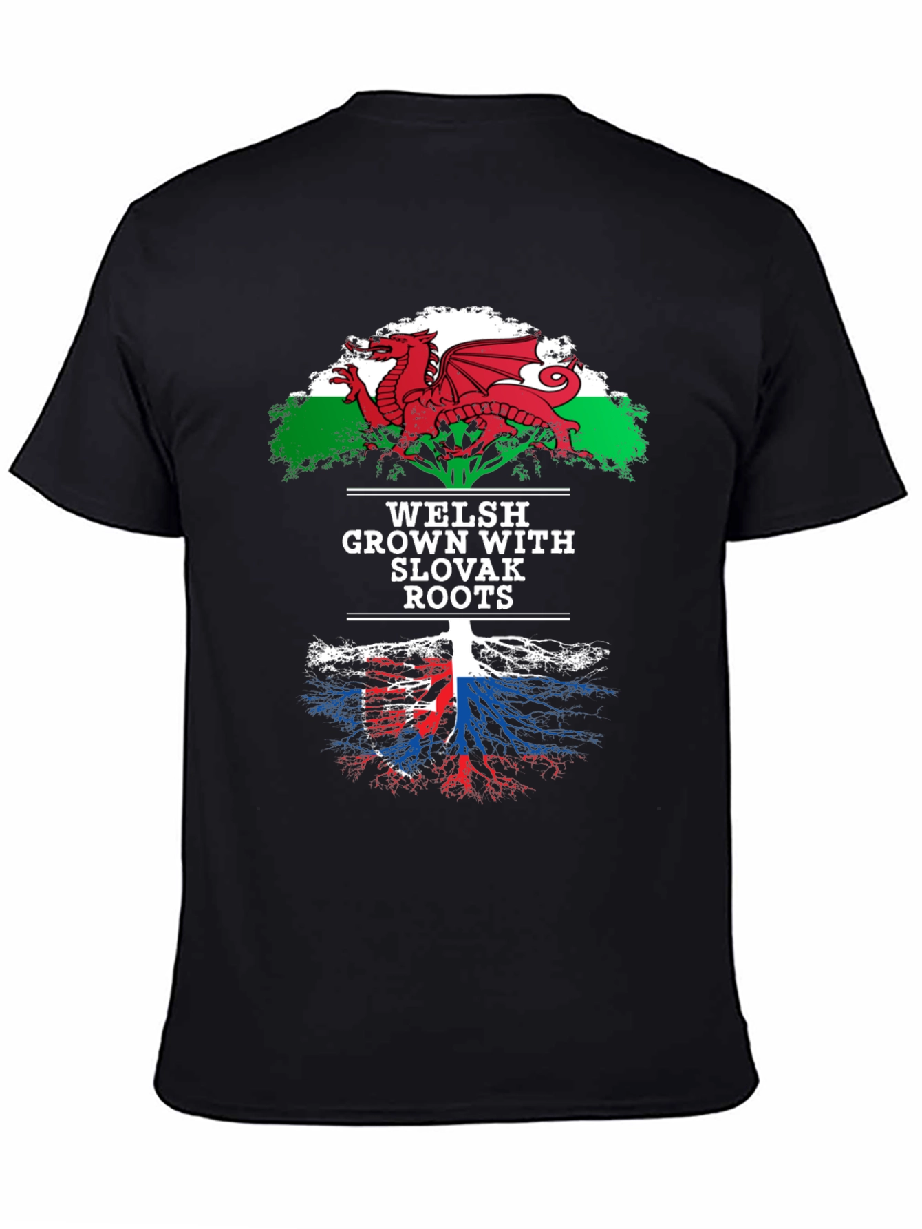 Welsh Slovak Roots T-Shirt