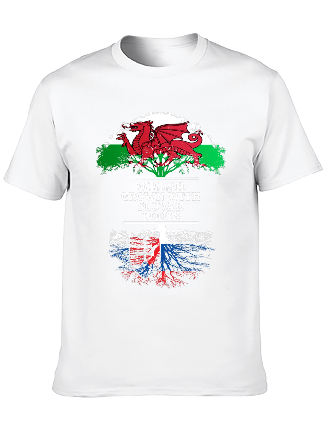 Welsh Slovak Roots T-Shirt