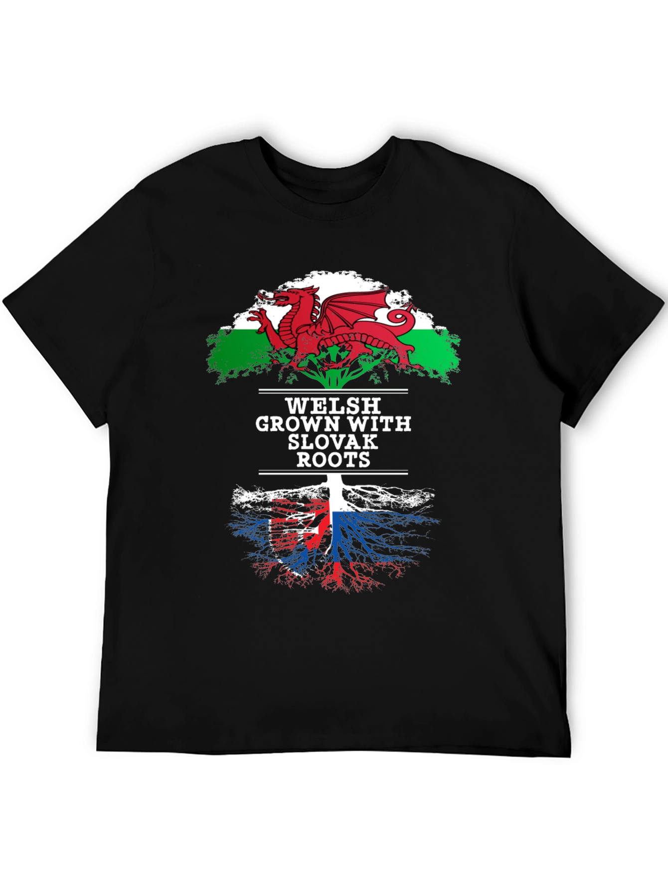 Welsh Slovak Roots T-Shirt
