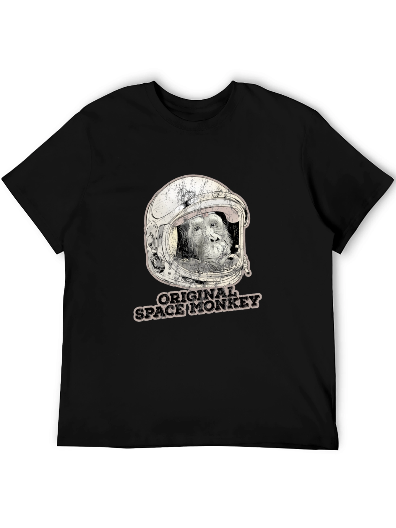 Original Space Monkey Black T-Shirt