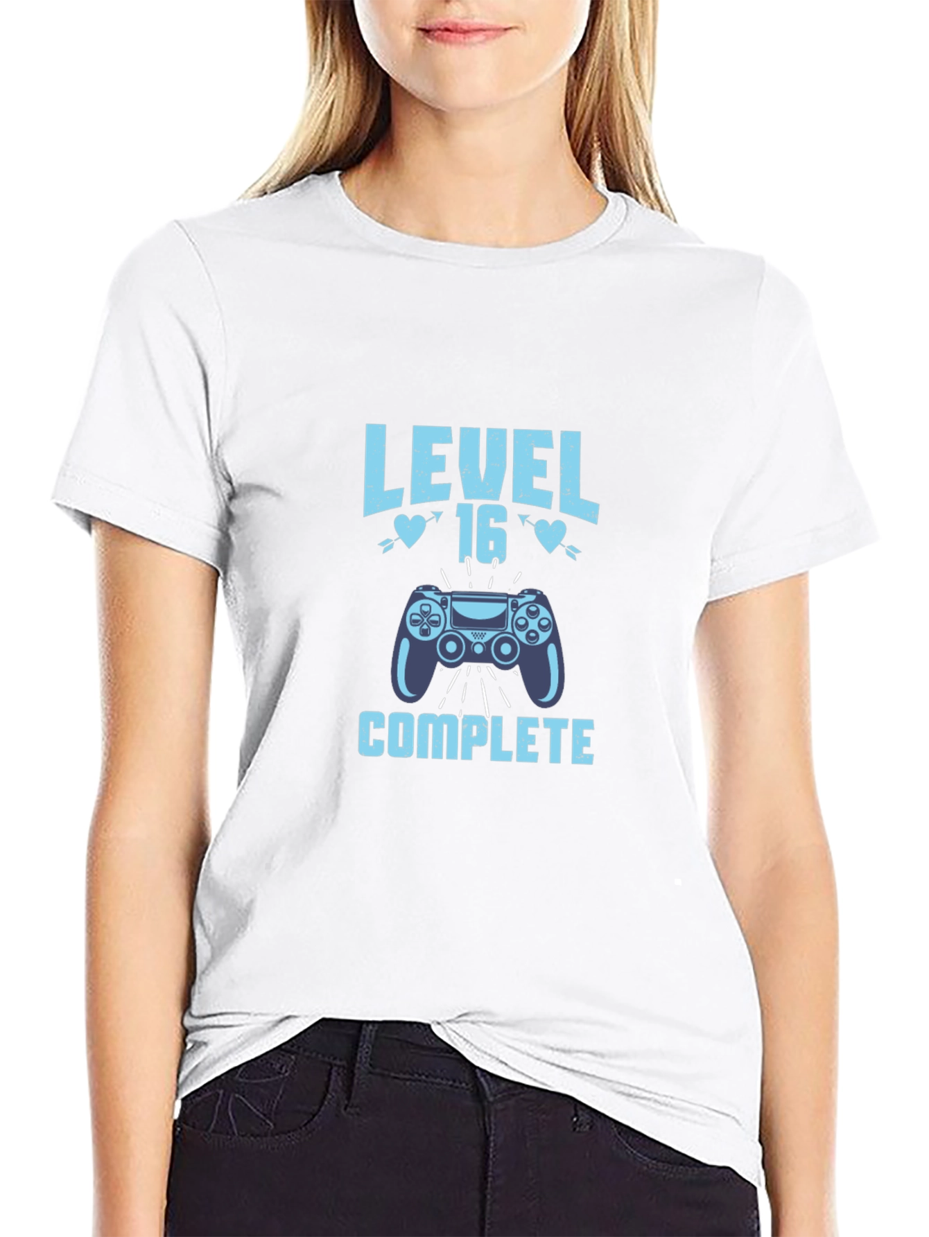 Level 16 Complete Gamer T-Shirt - Birthday Gift