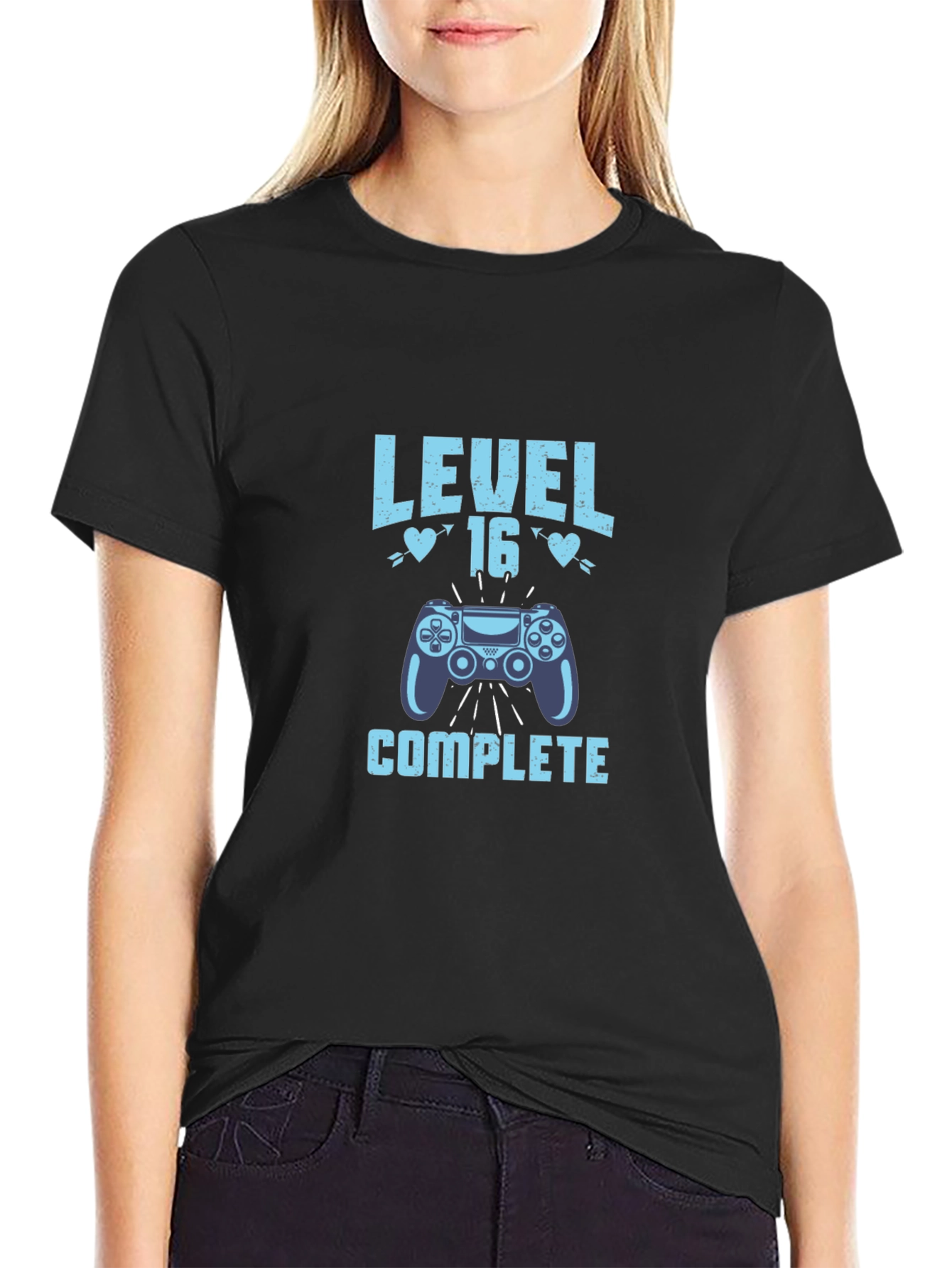 Level 16 Complete Gamer T-Shirt - Birthday Gift