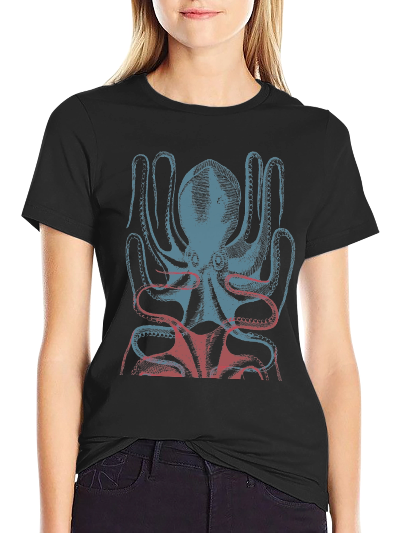 Octopus Graphic Tee - Stylish Menswear