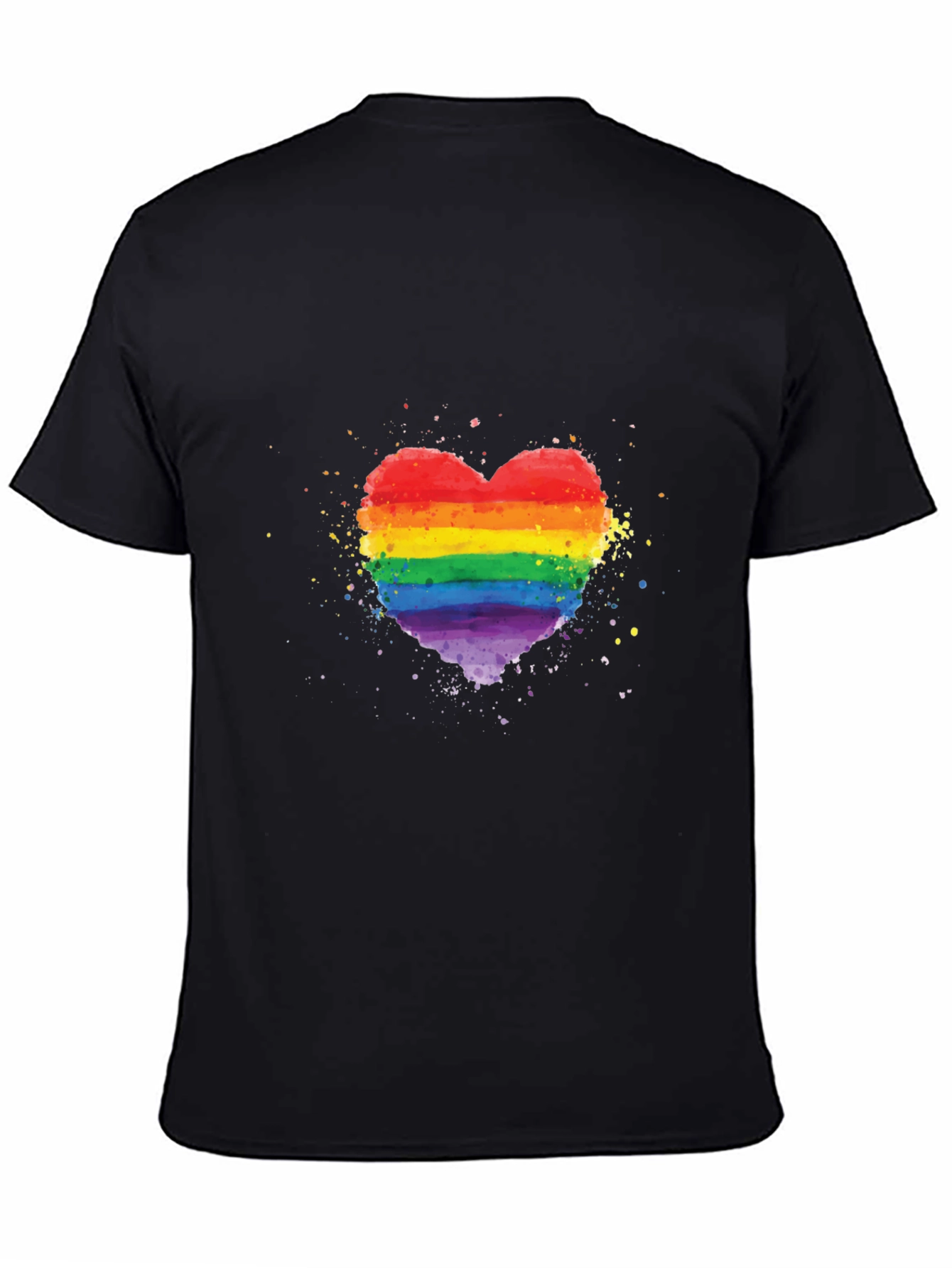 Rainbow Heart Graphic Tee