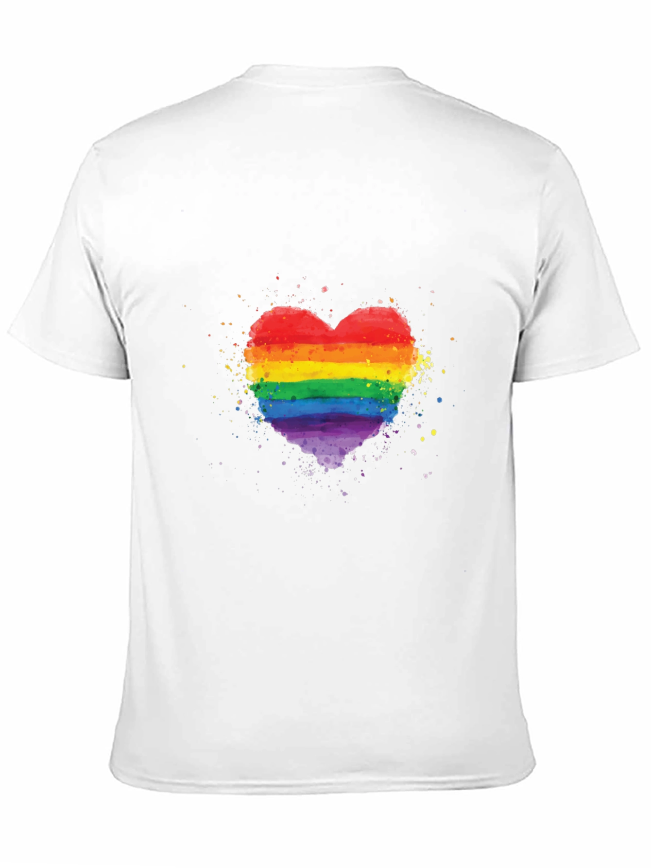 Rainbow Heart Graphic Tee