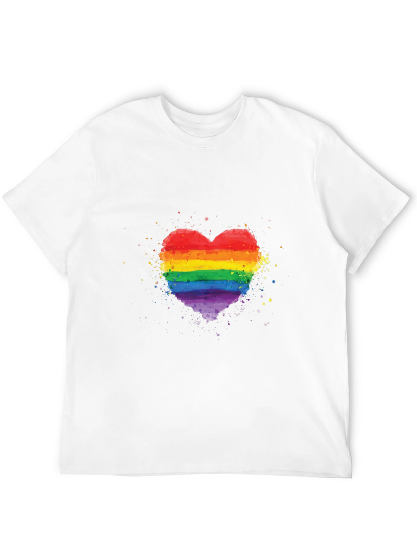 Rainbow Heart Graphic Tee
