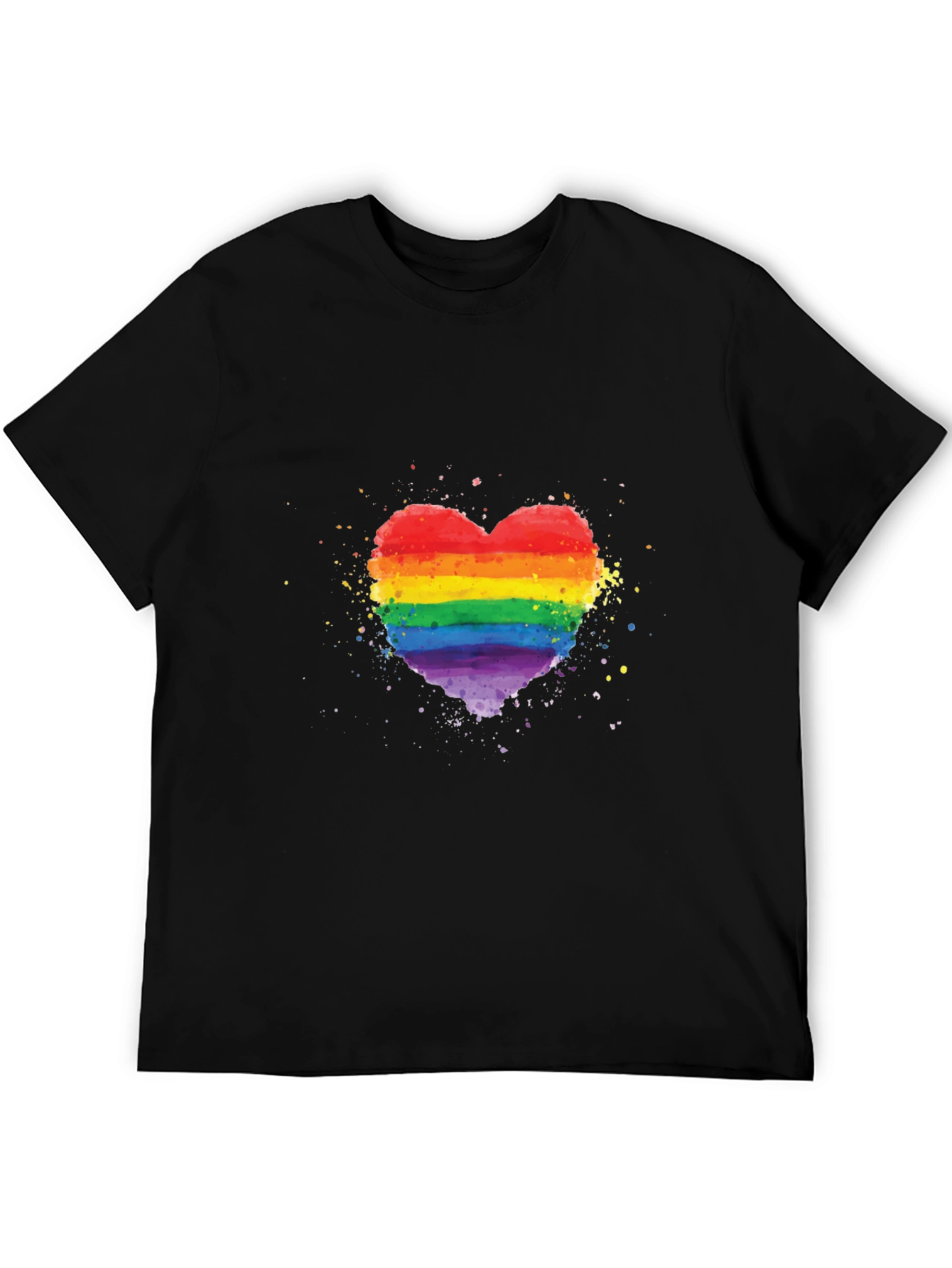Rainbow Heart Graphic Tee