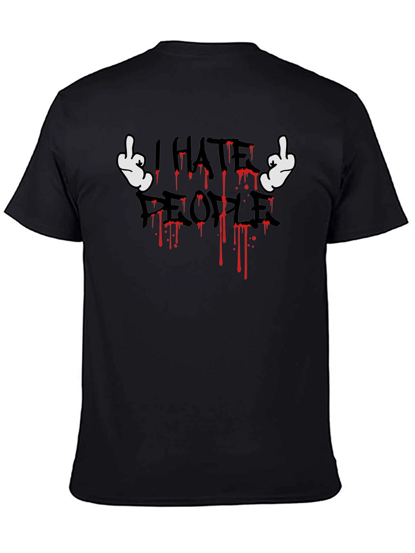 I Hate People Graphic T-Shirt