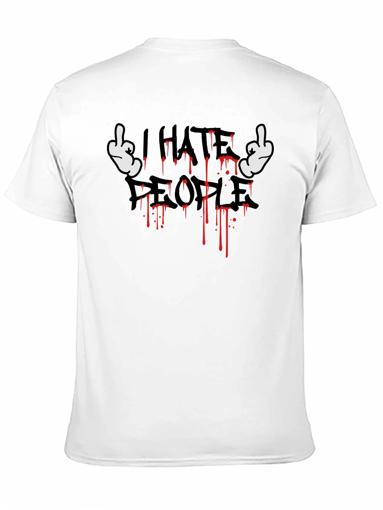 I Hate People Graphic T-Shirt