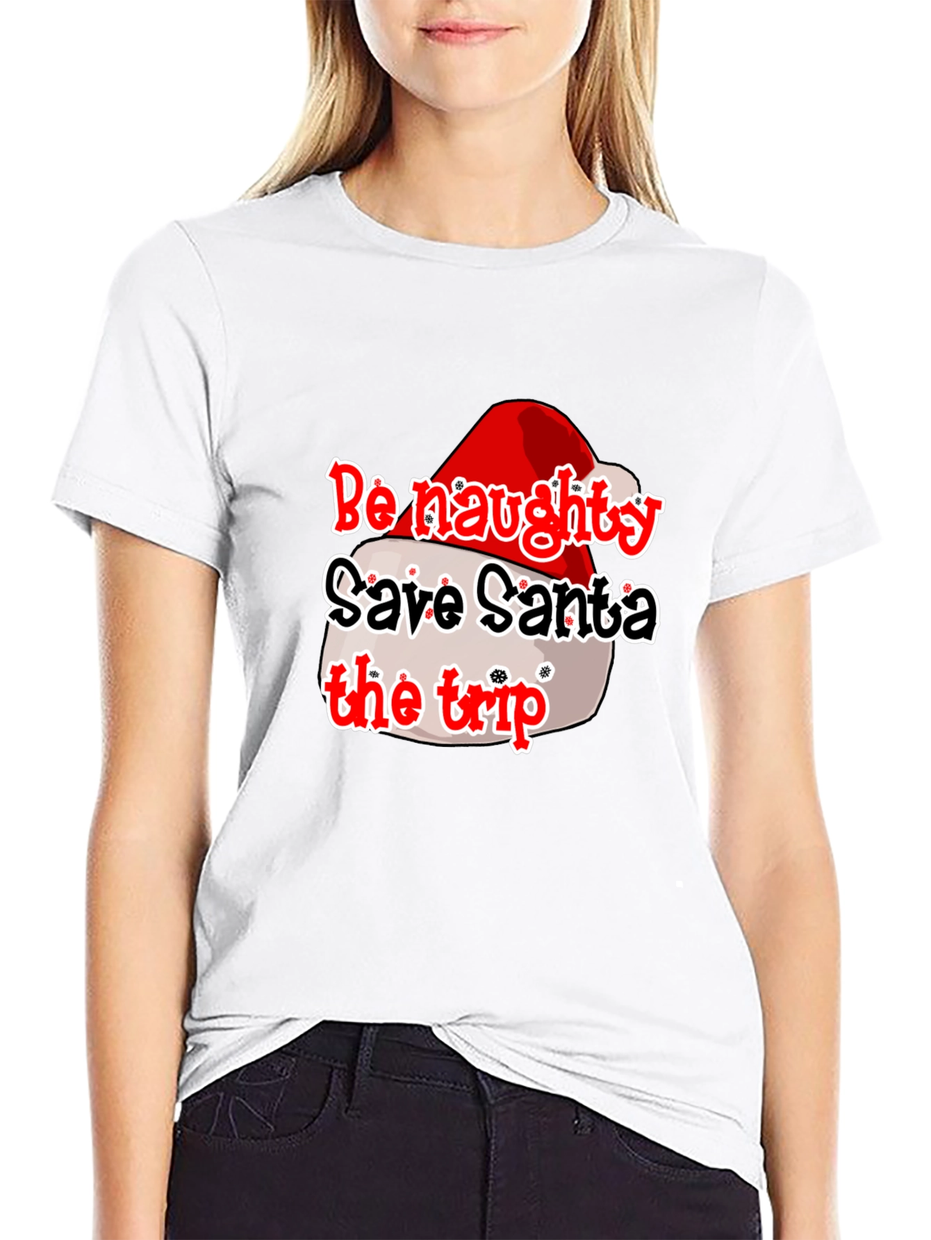 Naughty Santa Trip T-Shirt