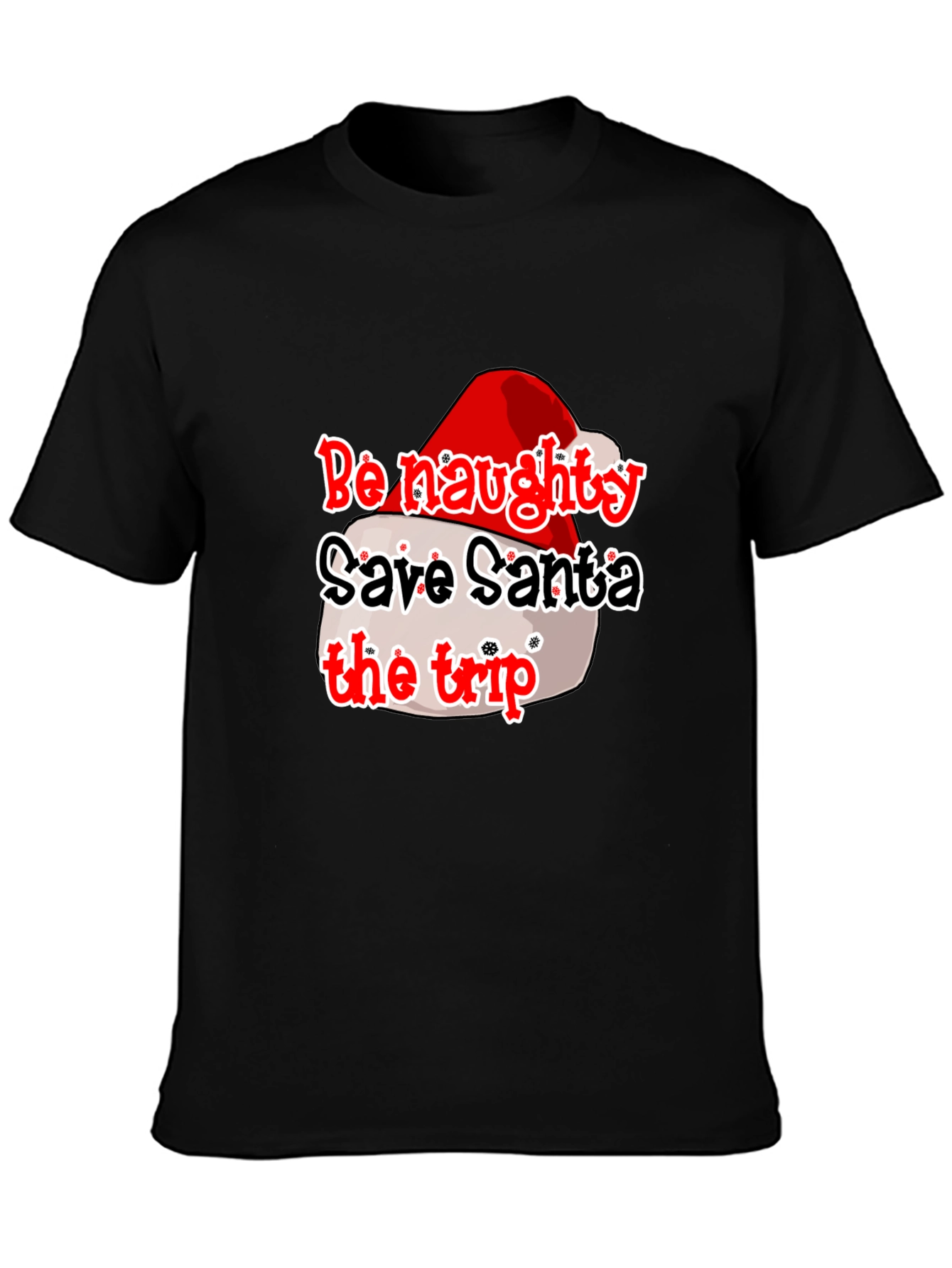 Naughty Santa Trip T-Shirt